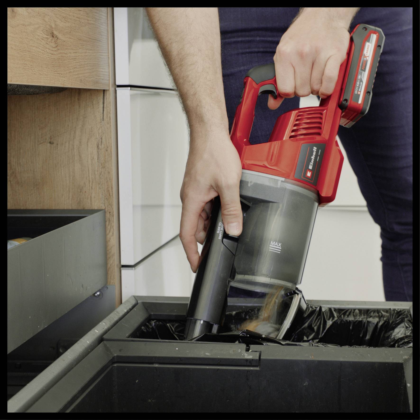 Buy Einhell Cordless Handstick Vacuum Cleaner TE-SV 18 Li-Solo from Power Tool Services - Image 10 | Best Price