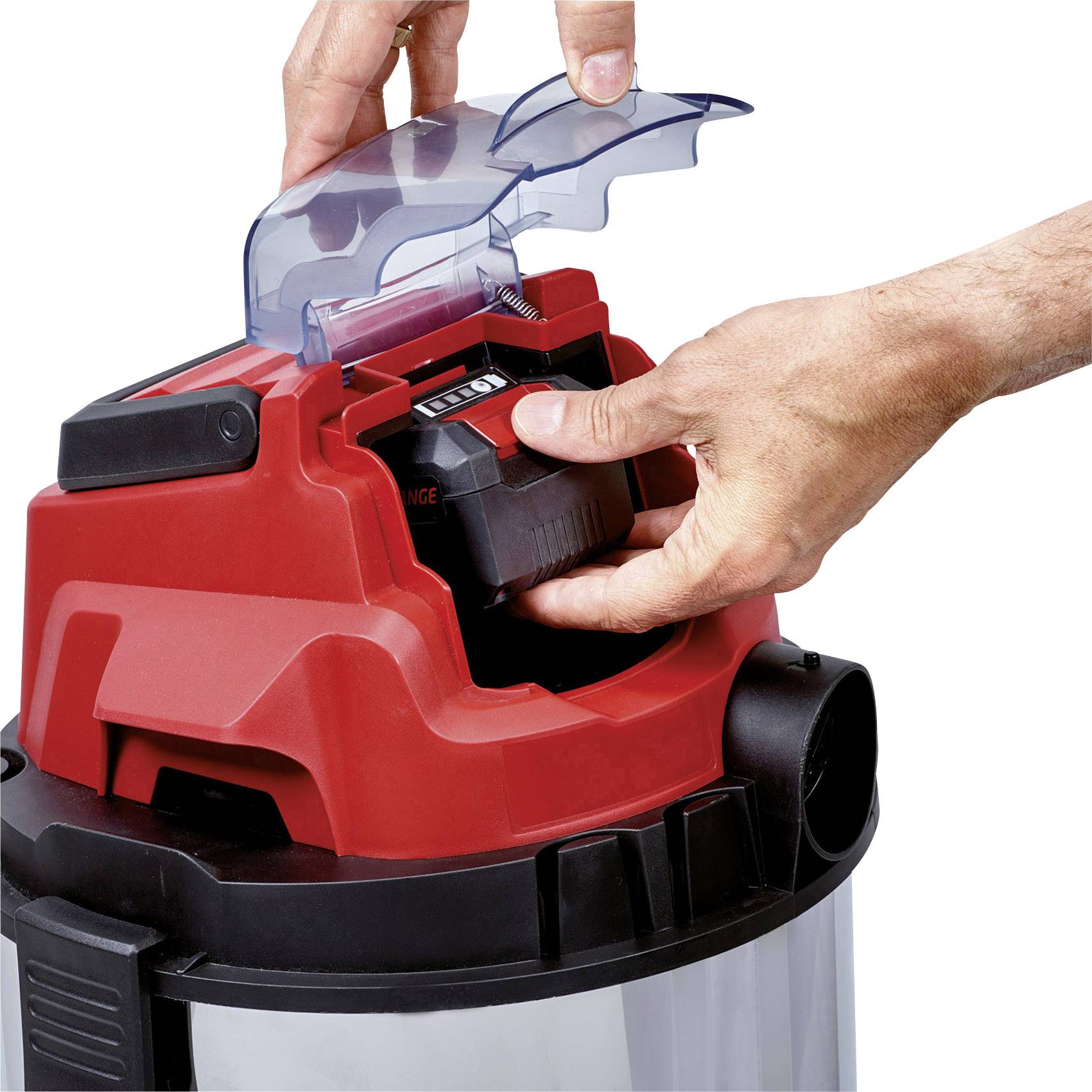 Buy Einhell Cordless Wet/Dry Vacuum Cleaner TC-VC 18/20 Li S-Solo from Power Tool Services - Image 10 | Best Price