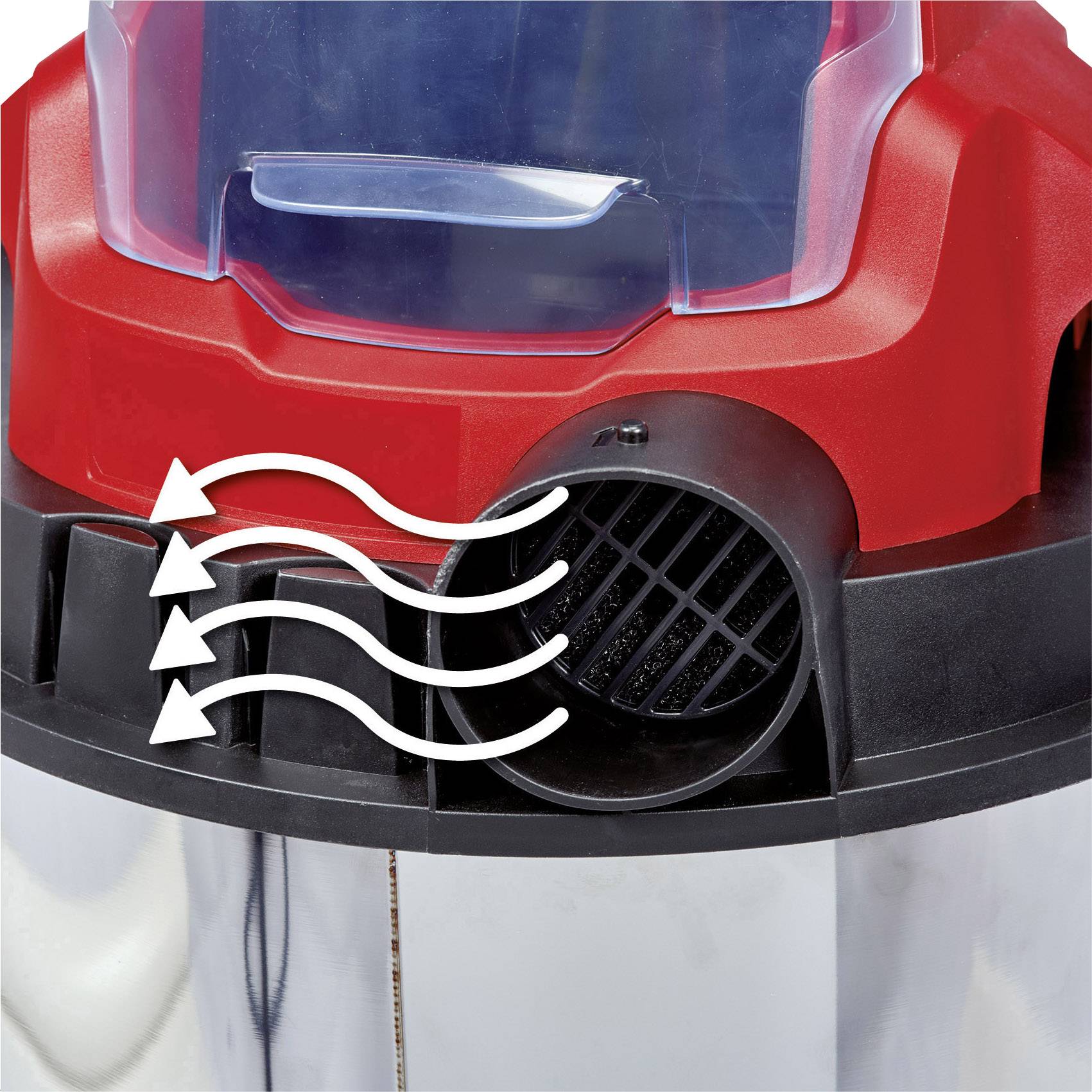 Buy Einhell Cordless Wet/Dry Vacuum Cleaner TC-VC 18/20 Li S-Solo from Power Tool Services - Image 4 | Best Price