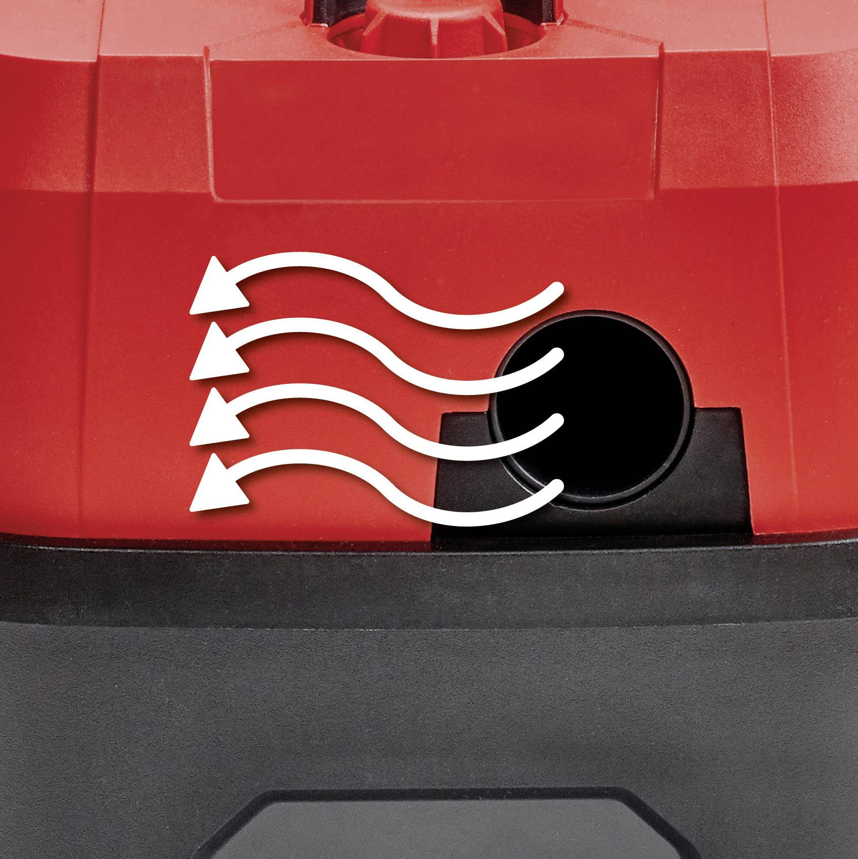 Buy Einhell Cordless Wet/Dry Vacuum Cleaner TE-VC 18/10 Li-Solo from Power Tool Services - Image 4 | Best Price