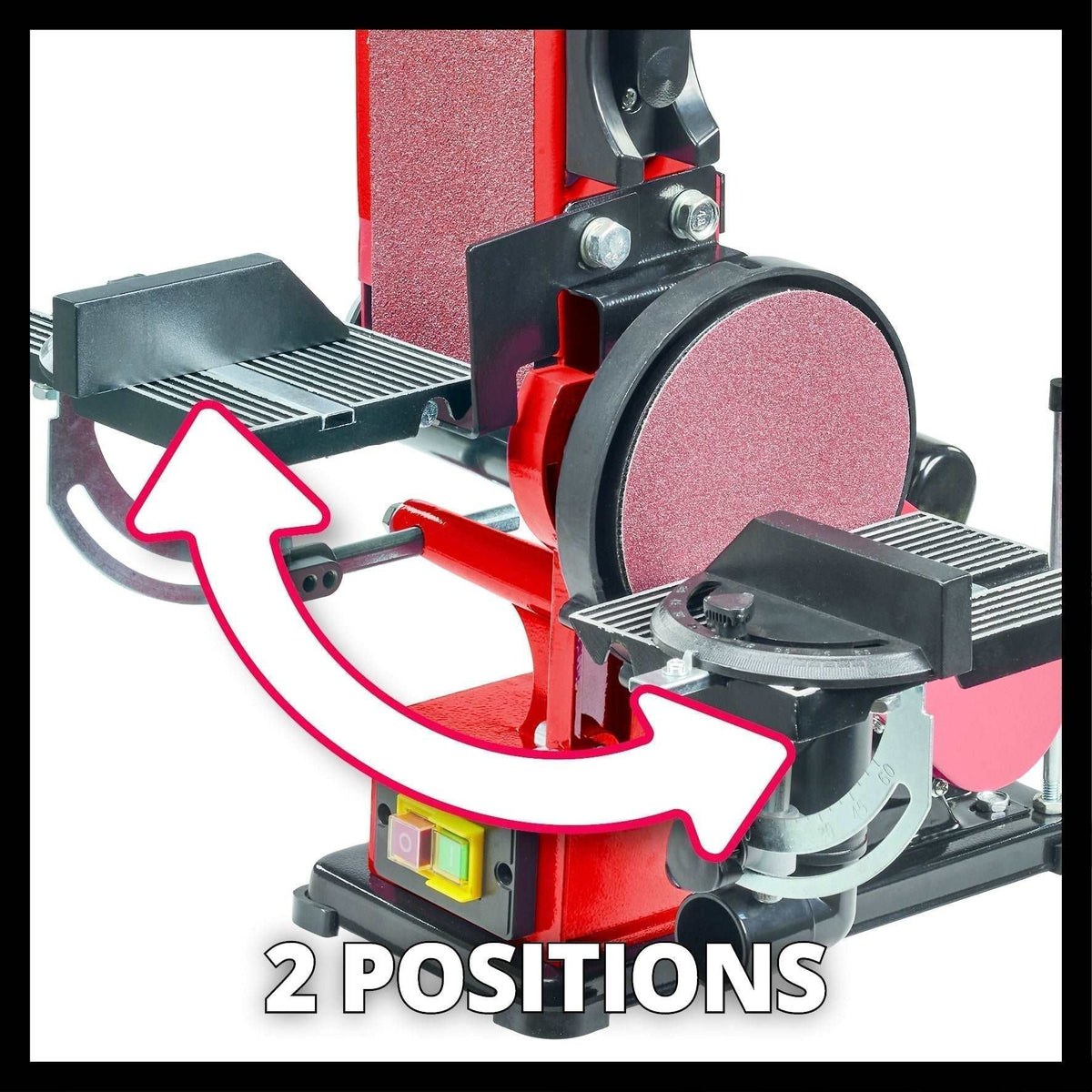 Einhell Stationary Belt and Disc Sander TC-US 380 - view 4