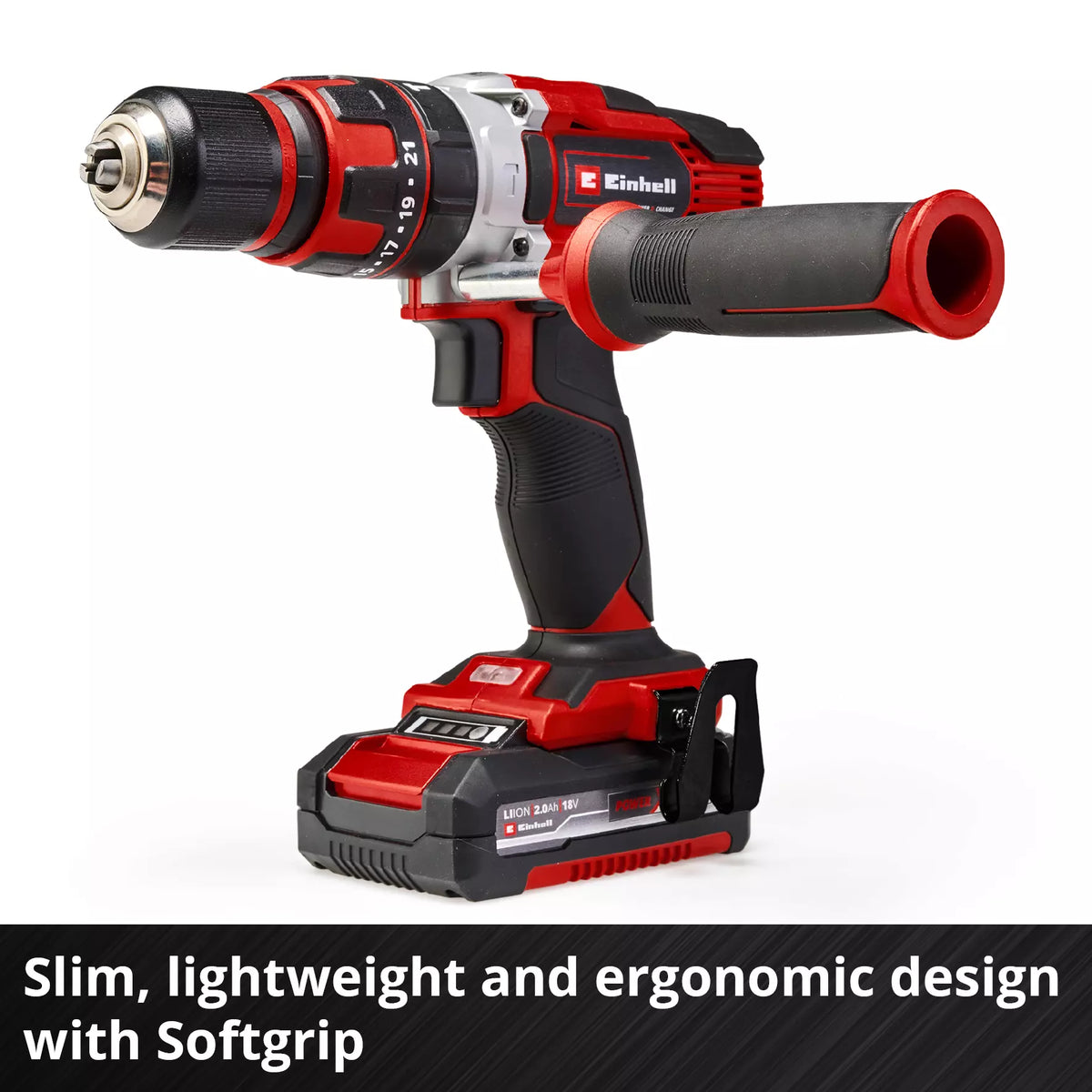 Einhell Impact Drill 13mm 48Nm 18V TE-CD 18/48 Li-i-Solo 9 - Power Tool Services