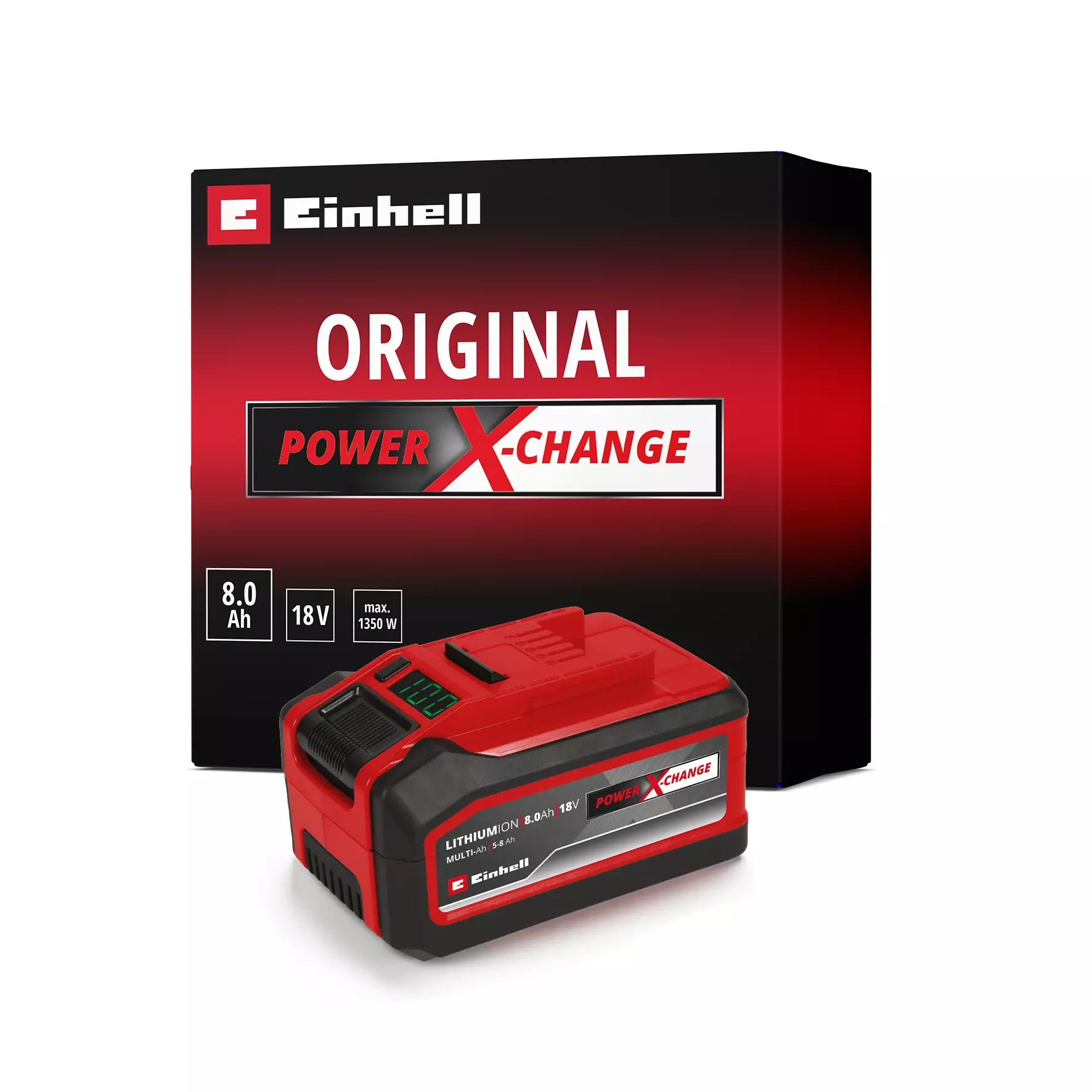 Einhell Battery 18V 5-8Ah Multi-Ah PXC Plus 4511600 1 - Power Tool Services
