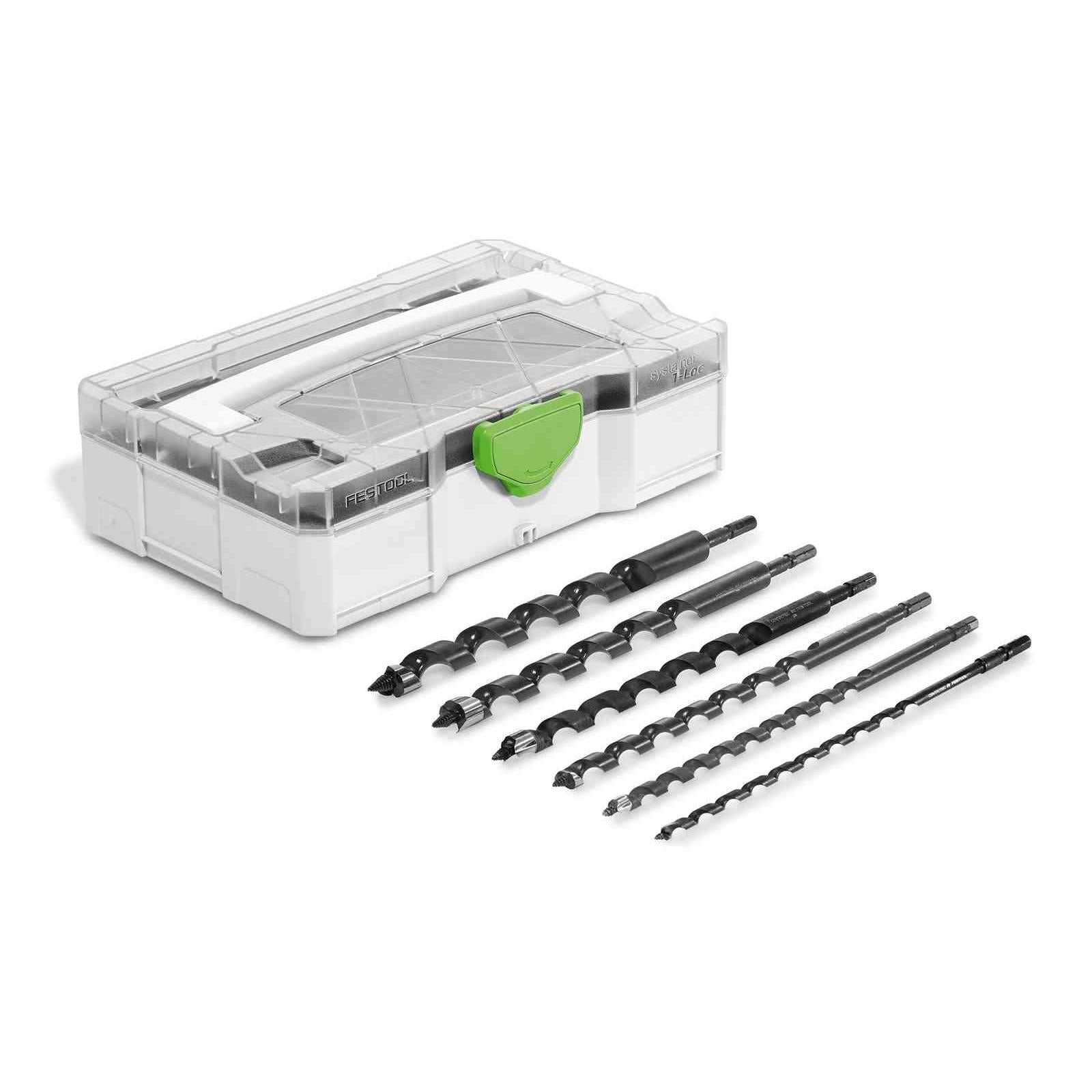 Buy Festool Auger bit set SB CE/6-Set 205902 from Power Tool Services - Image 1 | Best Price