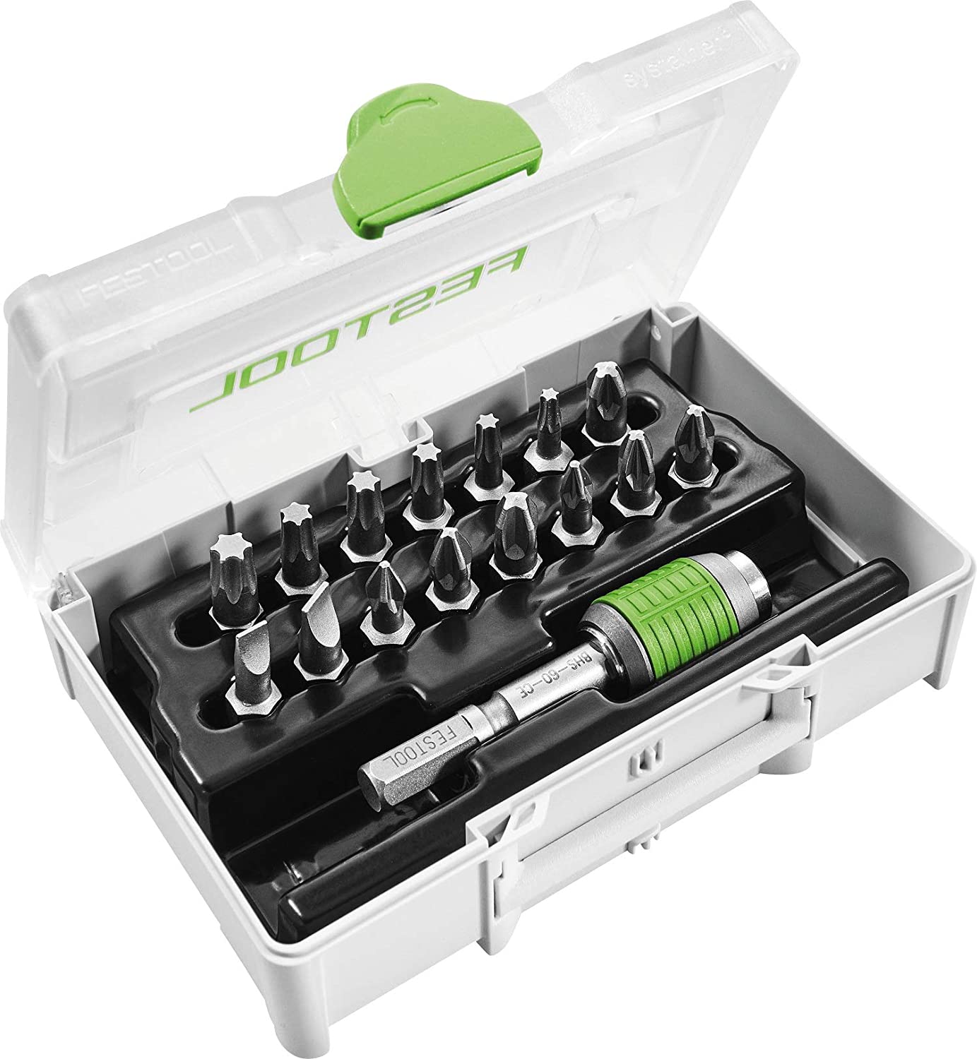 Buy Festool Bit assortment SYS3 XXS CE-MX BHS 60 205822 from Power Tool Services - Image 1 | Best Price