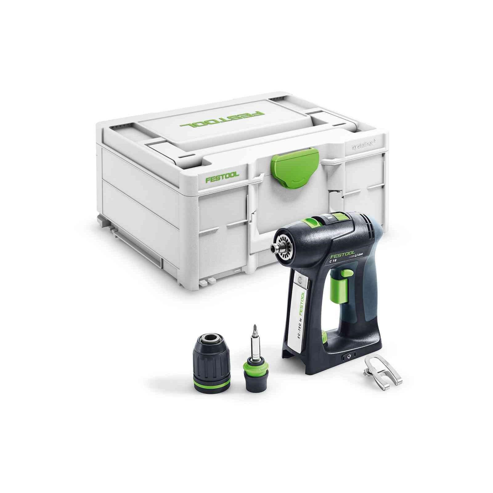 Buy Festool Cordless drill C 18-Basic 576434 from Power Tool Services - Image 1 | Best Price
