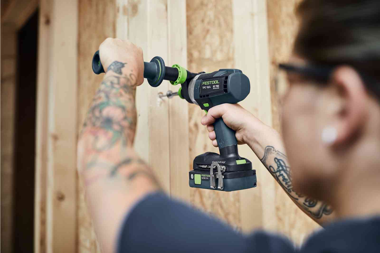 Buy Festool Cordless drill QUADRIVE TPC 18/4 I-Basic 575604 from Power Tool Services - Image 5 | Best Price