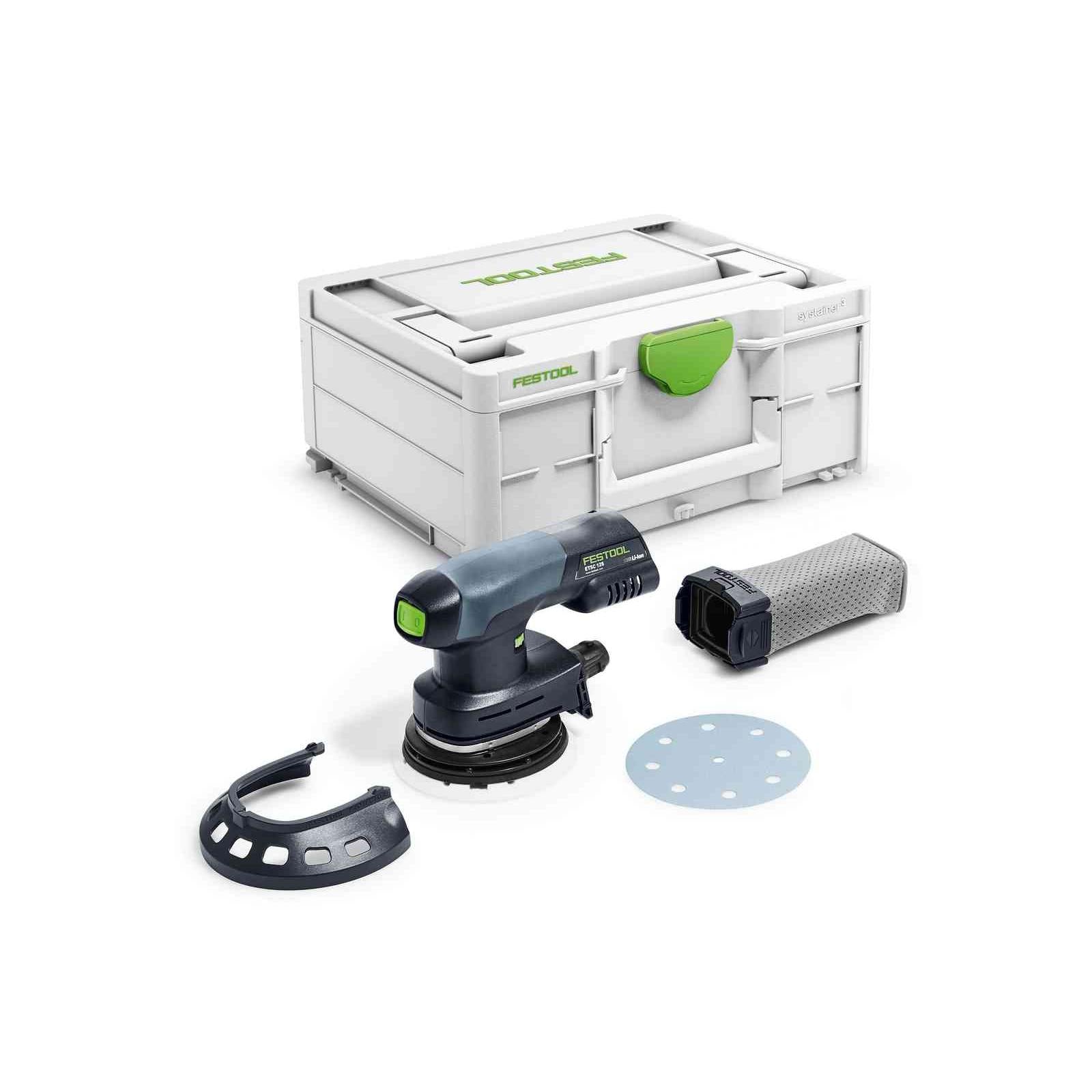 Buy Festool Cordless eccentric sander ETSC 125-Basic 576370 from Power Tool Services - Image 1 | Best Price