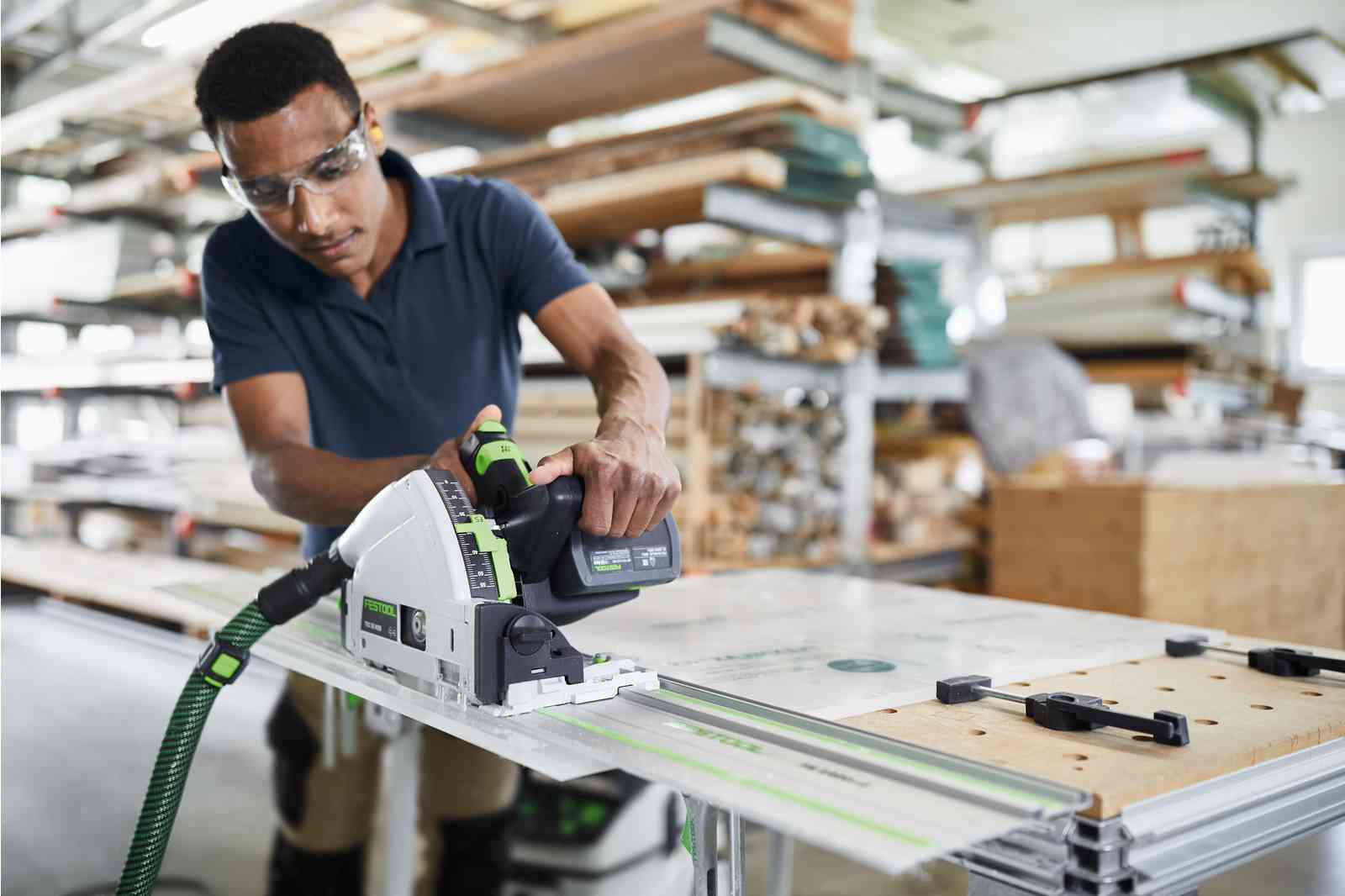 Buy Festool Cordless plunge-cut saw TSC 55 KEB-Basic 576712 from Power Tool Services - Image 8 | Best Price