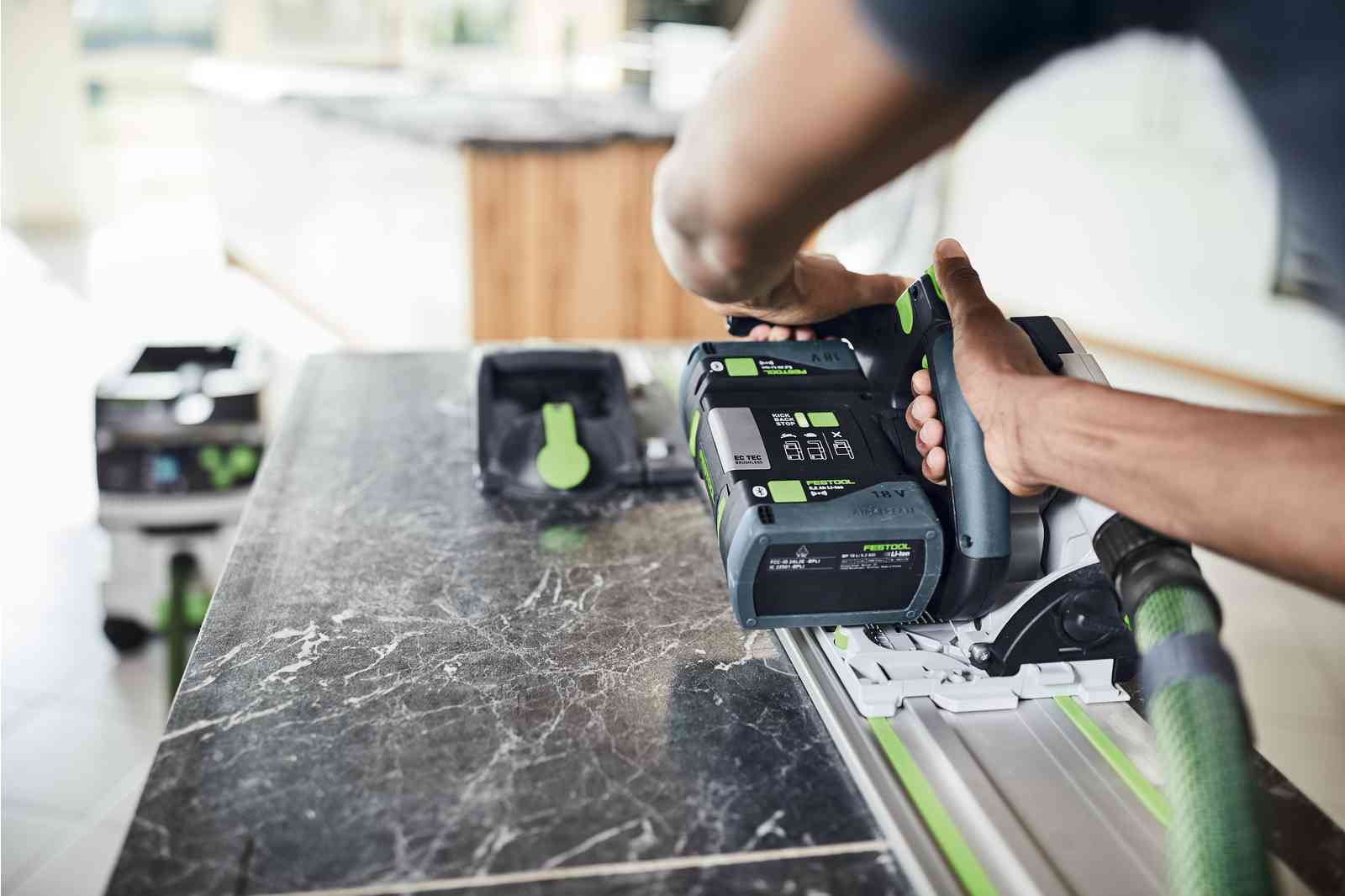 Buy Festool Cordless plunge-cut saw TSC 55 KEB-Basic 576712 from Power Tool Services - Image 7 | Best Price