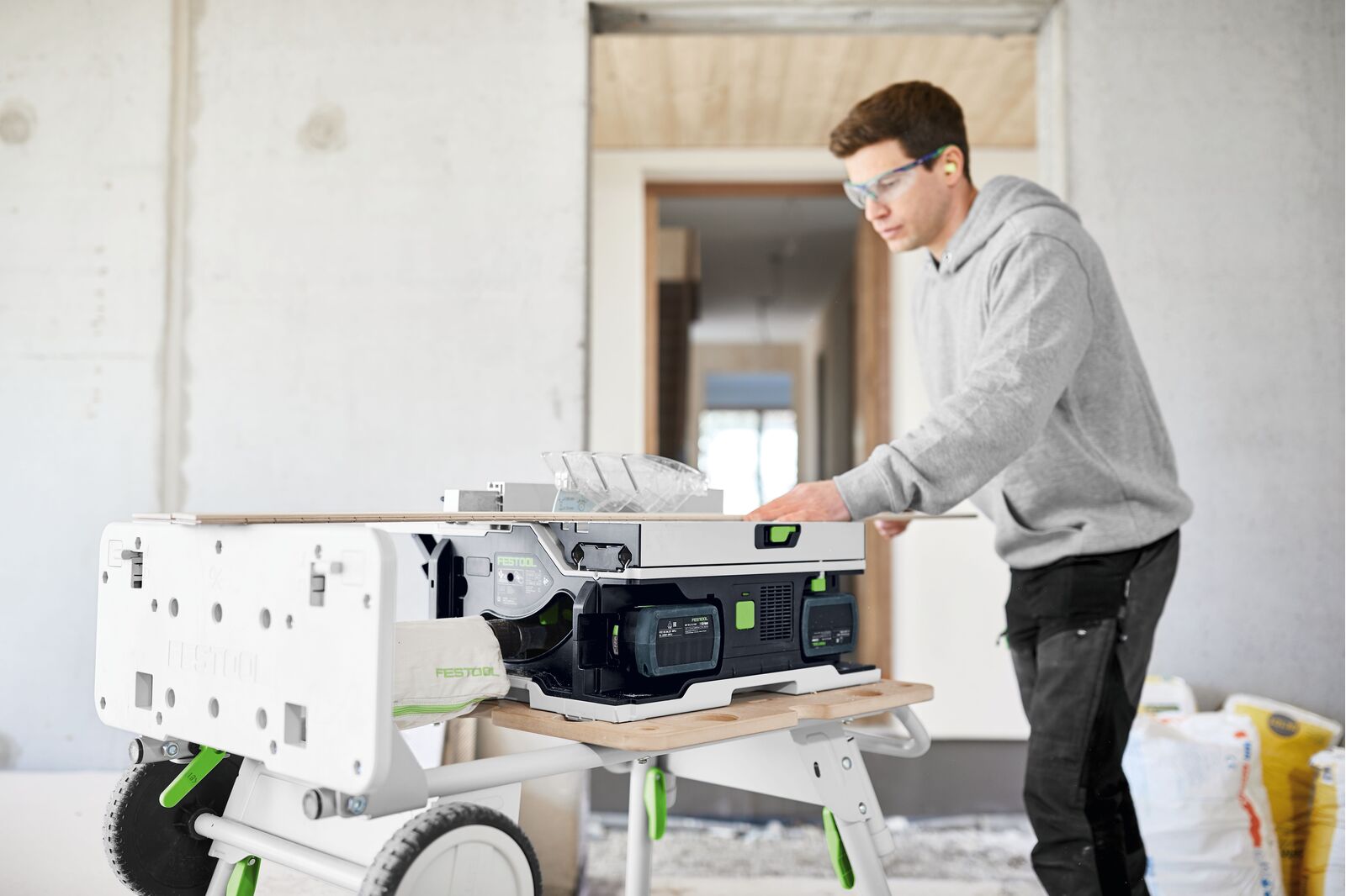 Festool Cordless table saw CSC SYS 50 EBI-Basic 576820 Power Tool Services