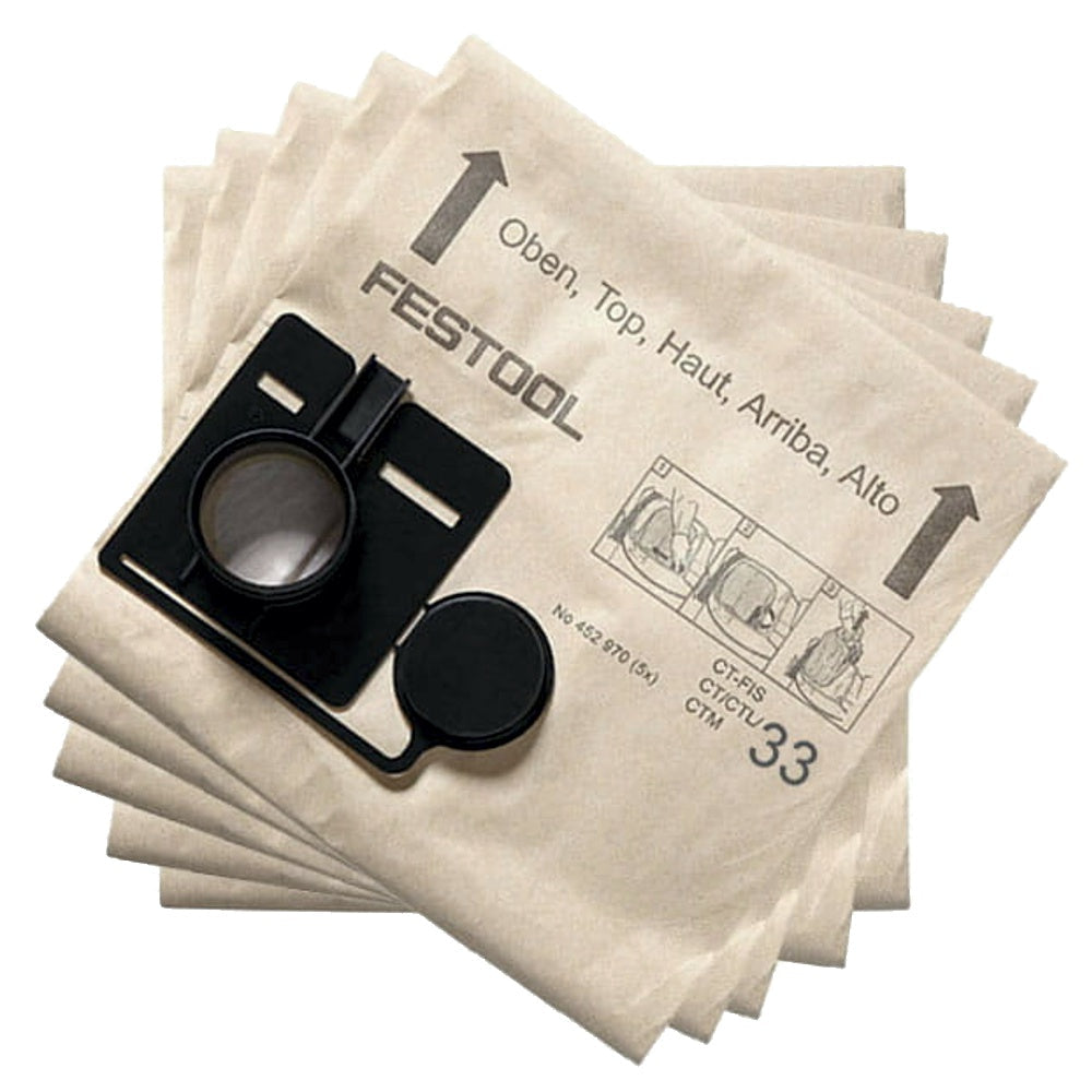 Buy Festool Filter bag FIS-CT 33/5 452971 from Power Tool Services - Image 1 | Best Price