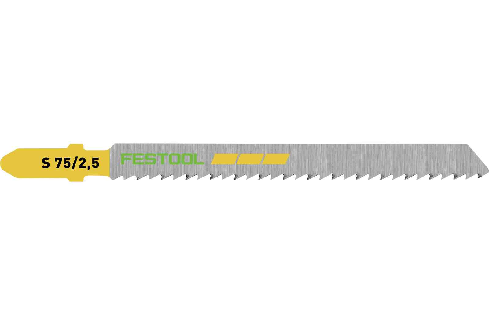 Buy Festool Jigsaw blade WOOD FINE CUT S 75/2,5/5 204256 from Power Tool Services - Image 2 | Best Price