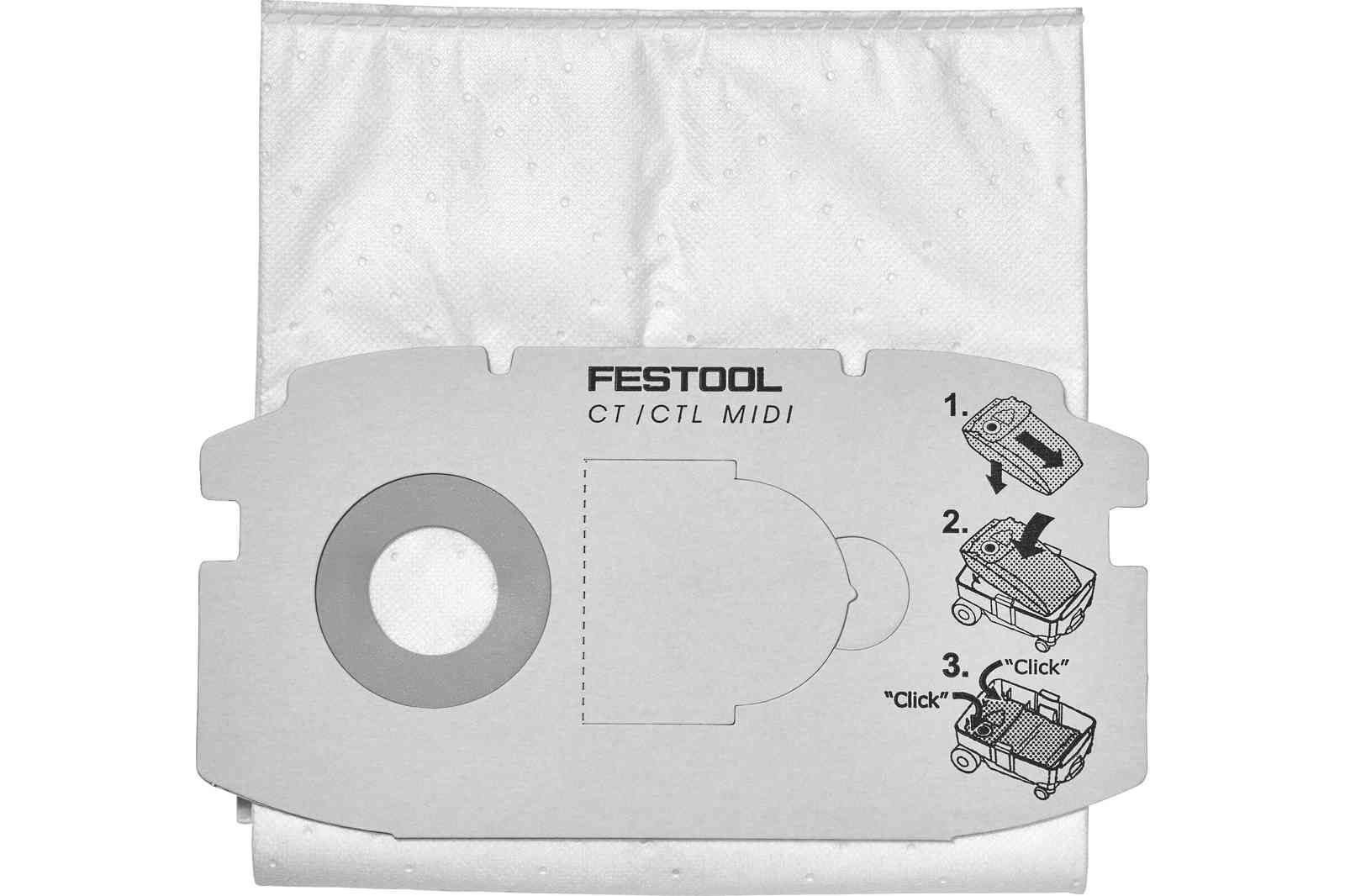 Buy Festool SELFCLEAN filter bag SC FIS-CT MIDI/5 498411 from Power Tool Services - Image 2 | Best Price