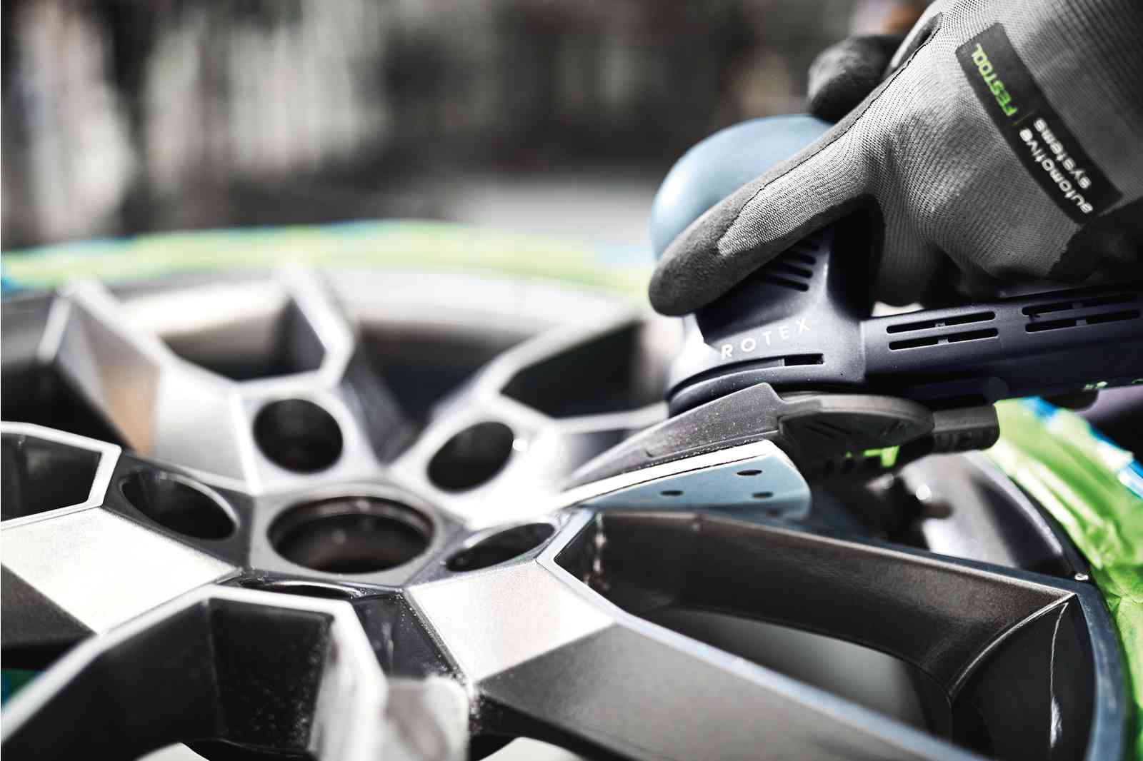 Buy Festool Sanding pad LSS-STF-RO90 V93/6 496803 from Power Tool Services - Image 2 | Best Price