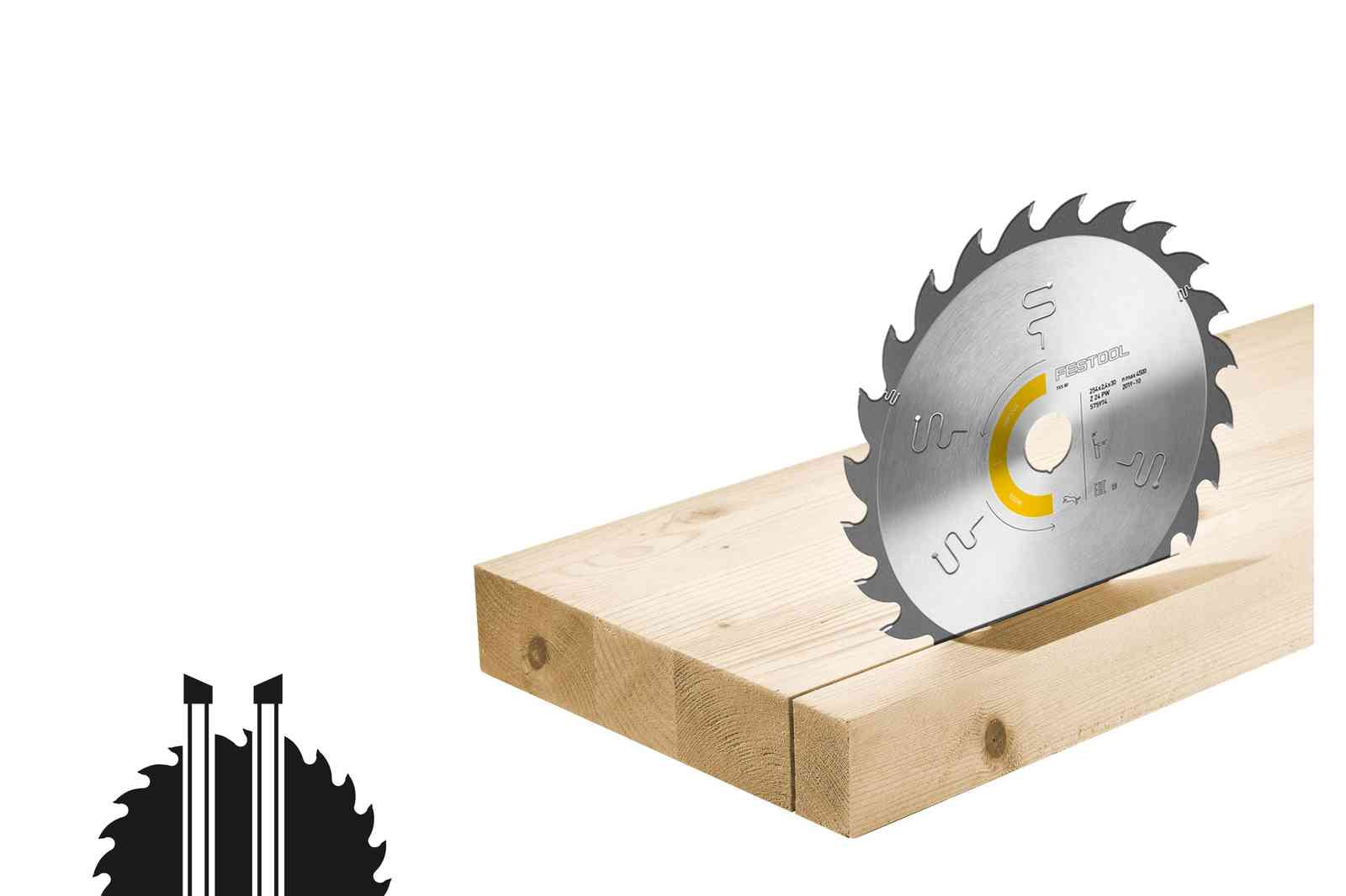 Buy Festool Saw blade WOOD RIP CUT HW 254x2,4x30 PW24 575974 from Power Tool Services - Image 2 | Best Price