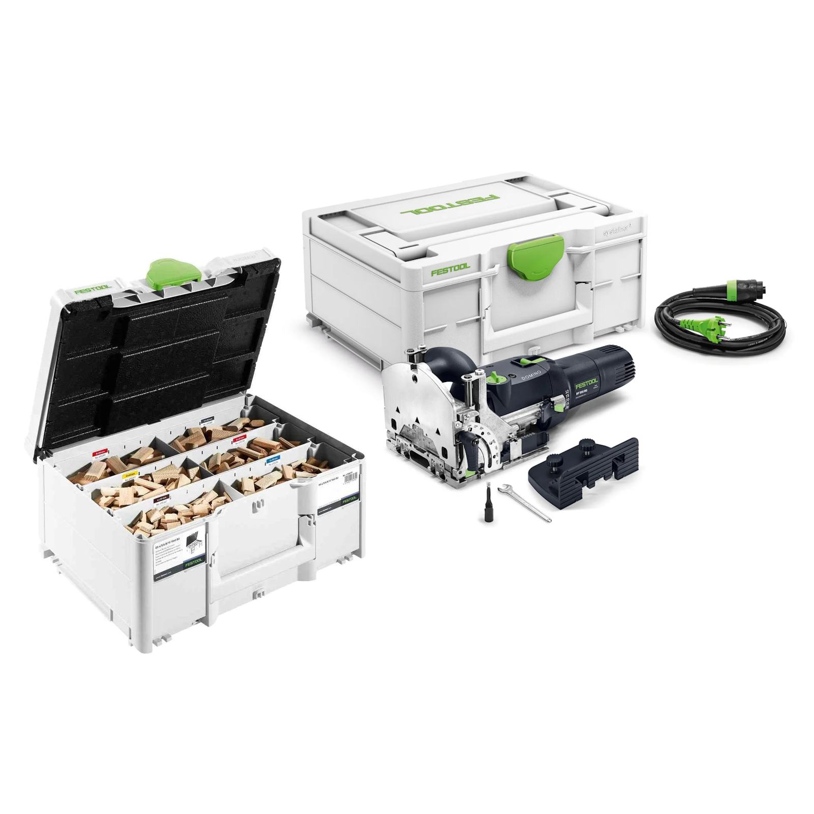 Festool Domino Joining Machine Combo DF 500 RQ Plus 578462 + SYS Dominos - Image 1