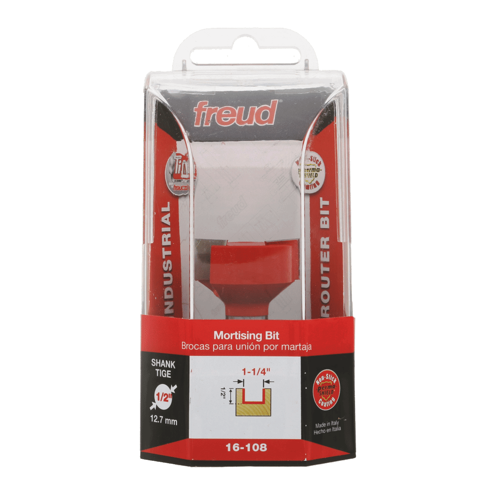 Buy Freud 31.75 x 12.1mm Spoilboard Surfacing & Mortising Bit 1/2 Shank 16-10850P from Power Tool Services - Image 1 | Best Price