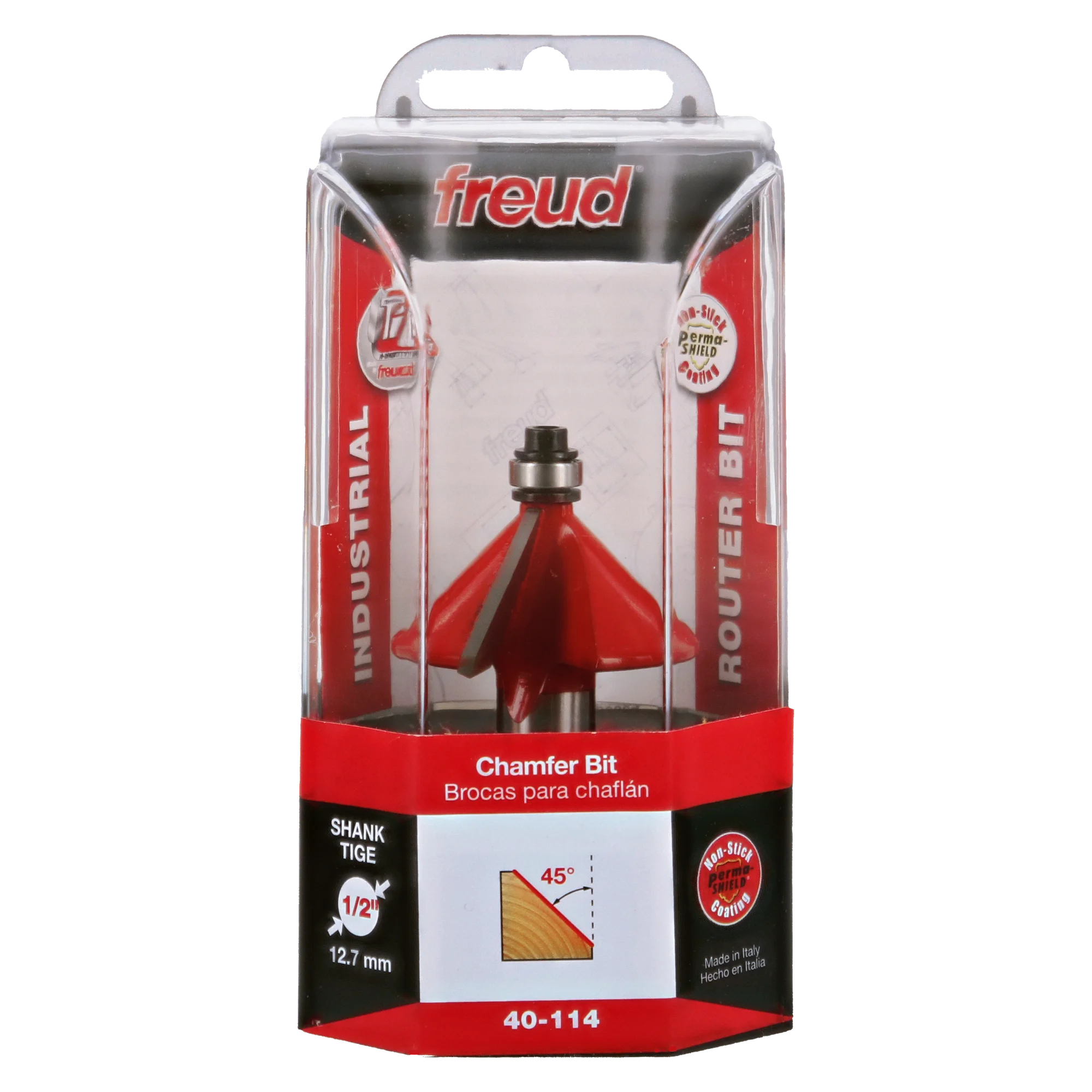 Freud Chamfer bit 40-11450P (Router Bit 43 18 12,7 2) Power Tool Services