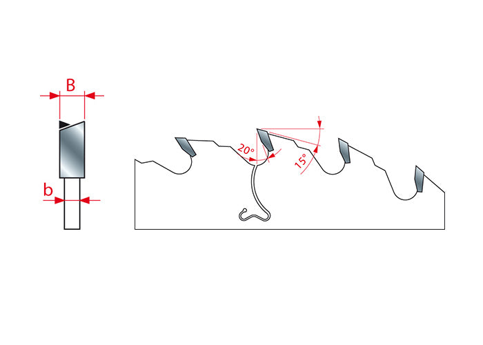 Buy Freud Circular Saw Blade 300MM 3.20MM 28T 30MM LU1D0500 from Power Tool Services - Image 3 | Best Price