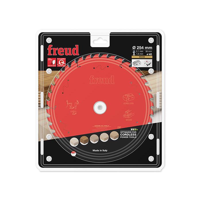 Buy Freud Circular saw blade HM 254 x 2.1/1.6 x 30 mm, Z=40 FR24W006TC from Power Tool Services - Image 1 | Best Price