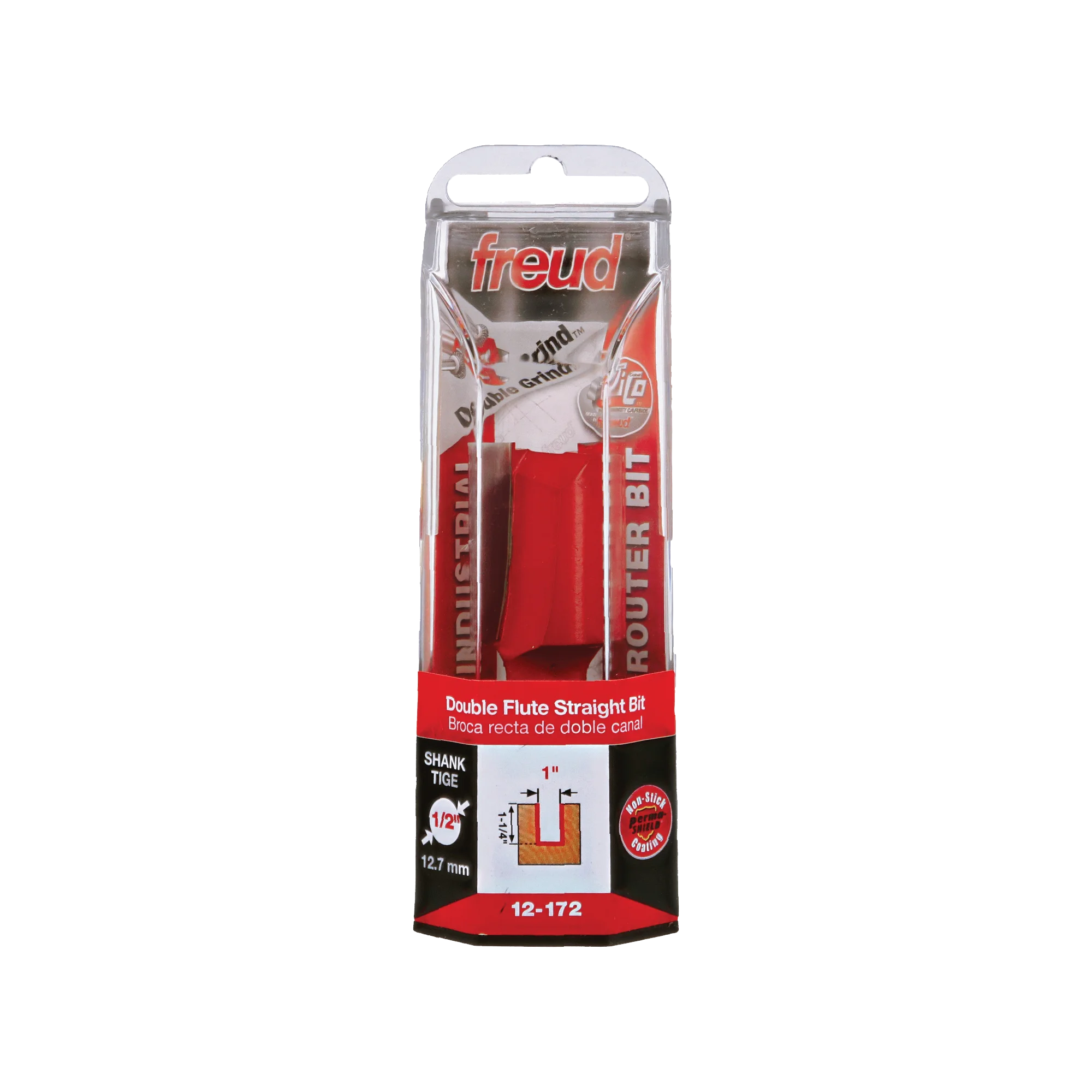 Freud Double flute straight bit 12-17250P (Router Bit 25,4 31,75 12,7 2) Power Tool Services