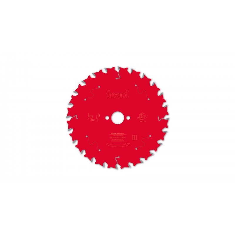 Buy Freud TCT Circular Saw Blade 160MM X 2.4 X B20MM X 24T FR06W009H from Power Tool Services - Image 2 | Best Price