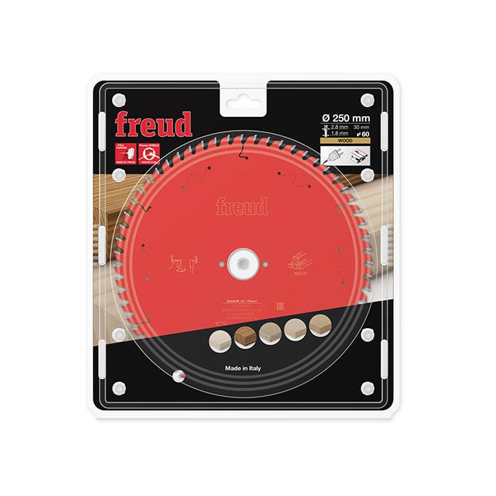 Buy Freud TCT Circular Saw Blade 250MM X 2.8 X 30MM X 60T FR23W003T from Power Tool Services - Image 1 | Best Price