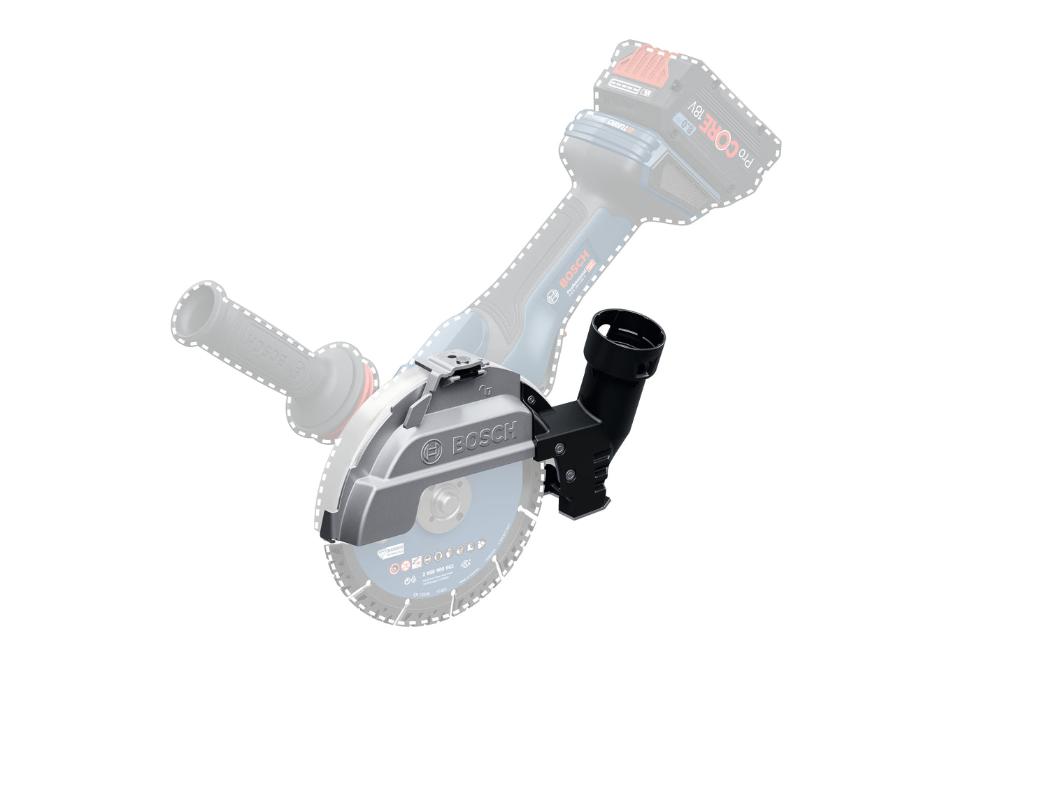 Bosch Suction Hood GDE 180-CG 1600A033ZB 5 - Power Tool Services