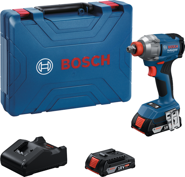 Bosch Professional Cordless Impact Driver/Wrench GDX 18V-285 Kit 06019N2122 1 - Power Tool Services