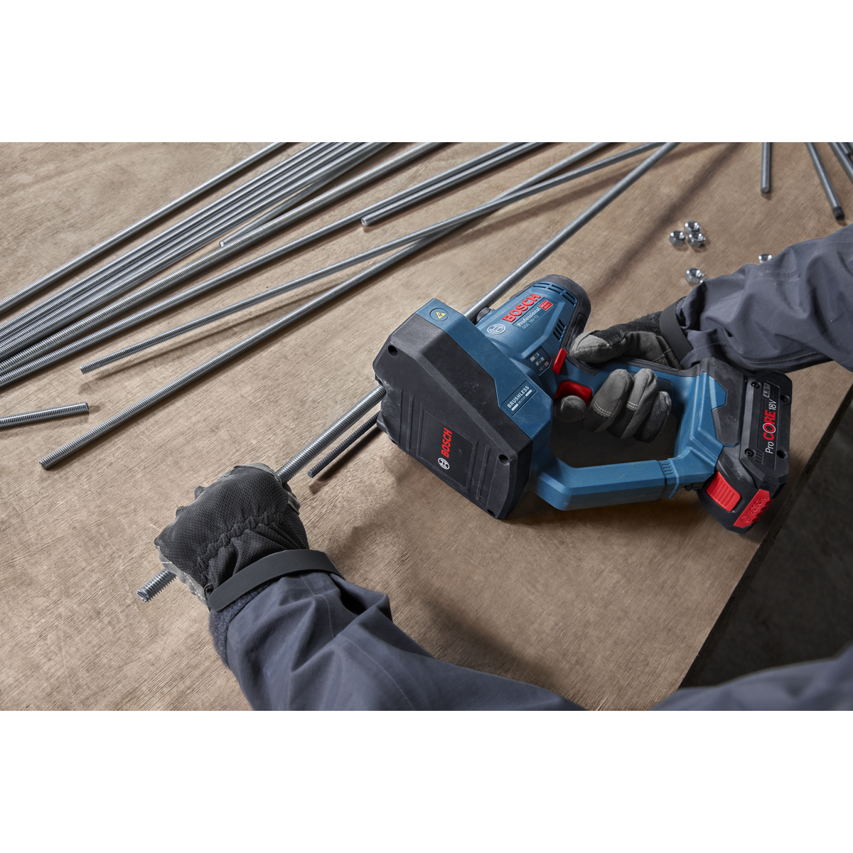 Bosch Professional Cordless Threaded Rod Cutter GGC 18V-12 06019M8001 3 - Power Tool Services