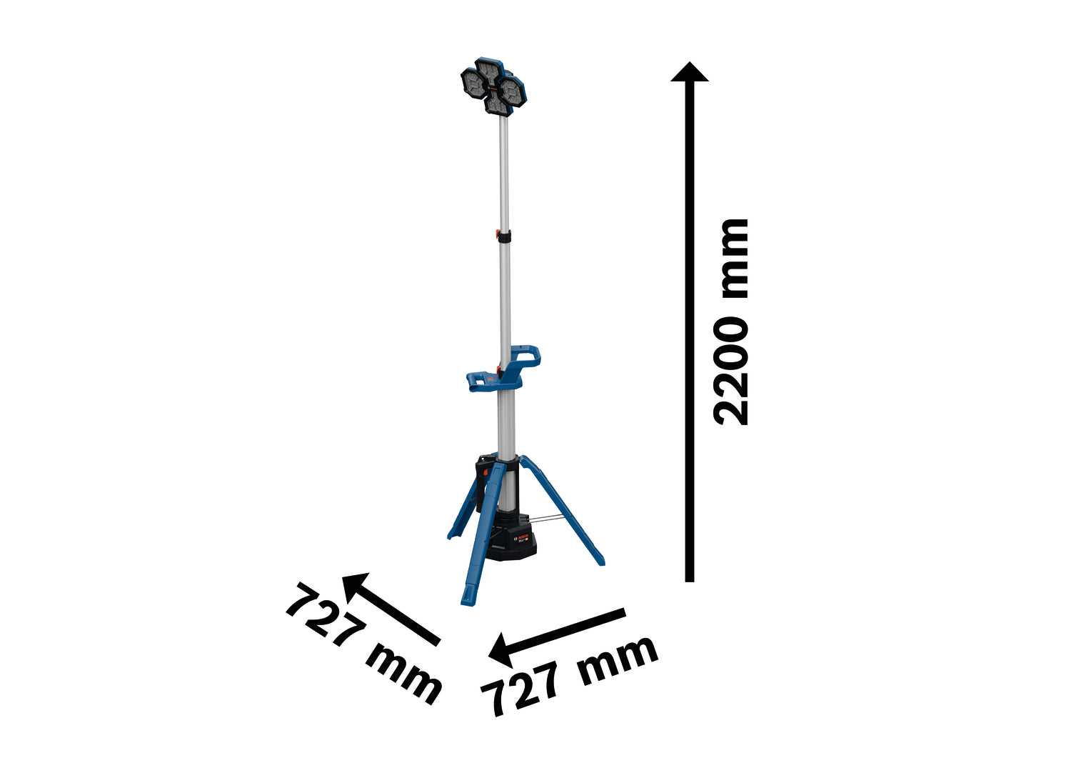 Bosch Professional Cordless Jobsite Light GLT 18V-5000 06019P5000 - Power Tool Services