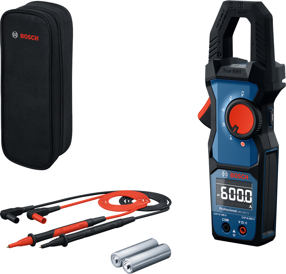 Bosch Professional Clamp meter GMC 600-15 0601077600 1 - Power Tool Services