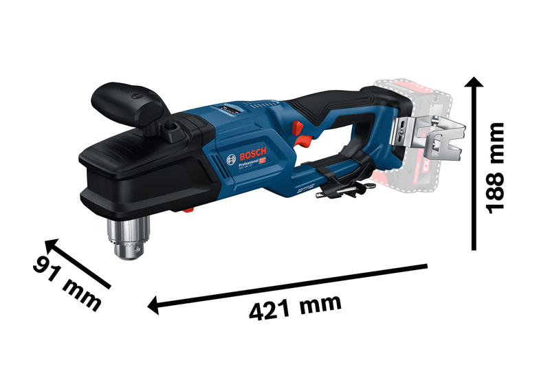 Bosch Professional Cordless Angle Drill GRD 18V-127 06019N5000 2 - Power Tool Services