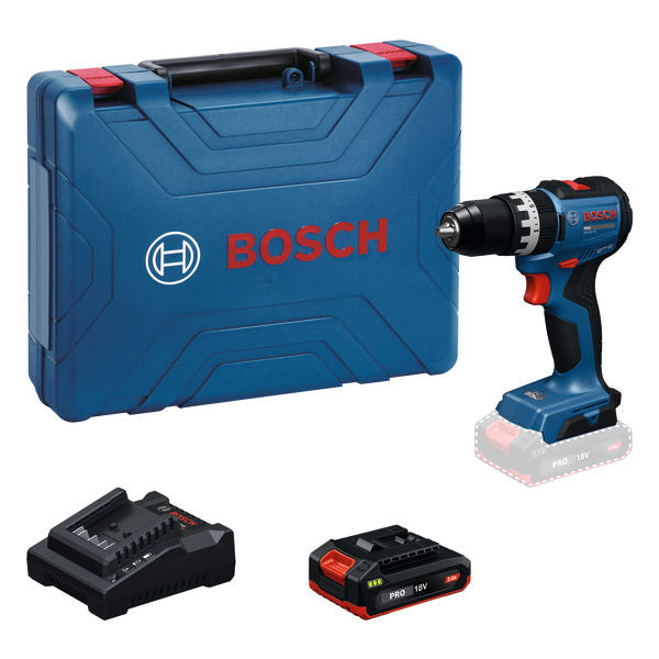 Bosch Professional Cordless Impact Drill/Drivers GSB18V-52 Kit 06019S01K5