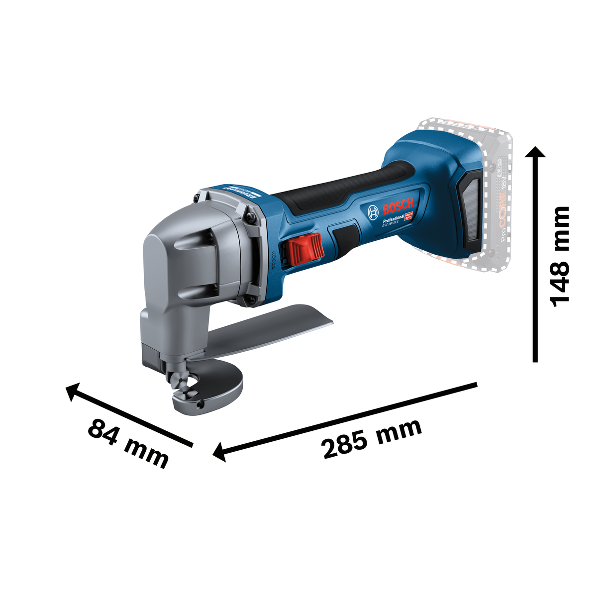Bosch Professional Cordless Metal Shear GSC 18V-16 E 0601926300 2 - Power Tool Services