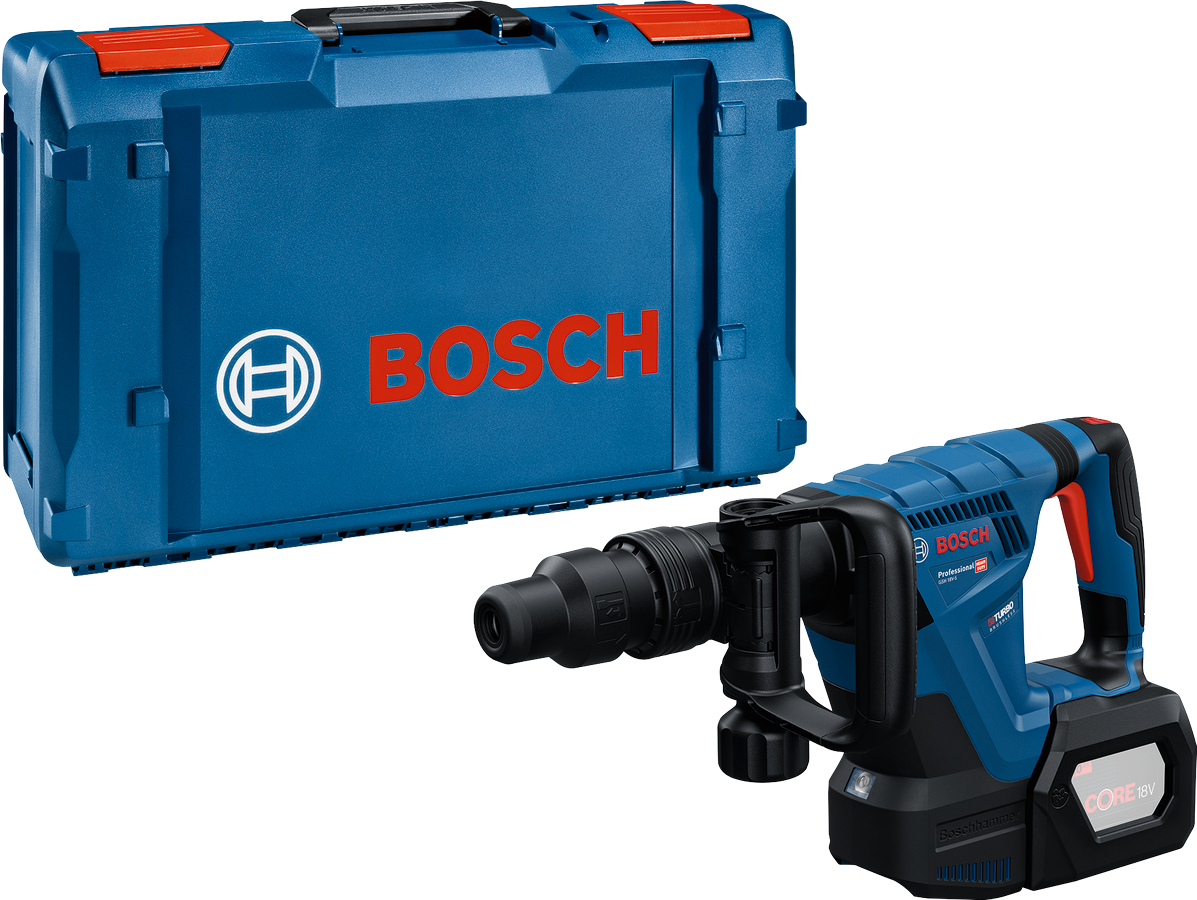 Bosch Professional Cordless Demolition Hammer with SDS max GSH 18V-5 0611918200 1 - Power Tool Services
