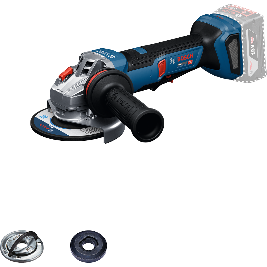 Bosch Professional Cordless Angle Grinder GWS18V-11PS 06019N43K0 1 - Power Tool Services