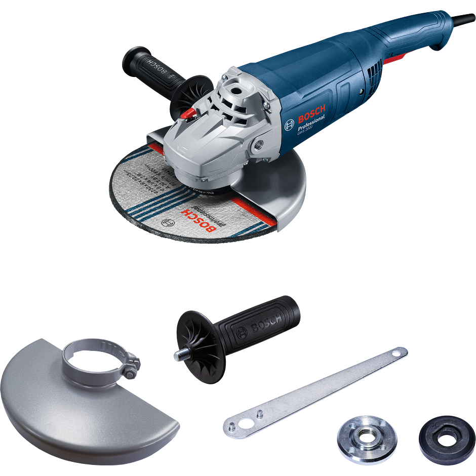 Bosch Professional Angle Grinder GWS 2000 06018C10K3 1 - Power Tool Services