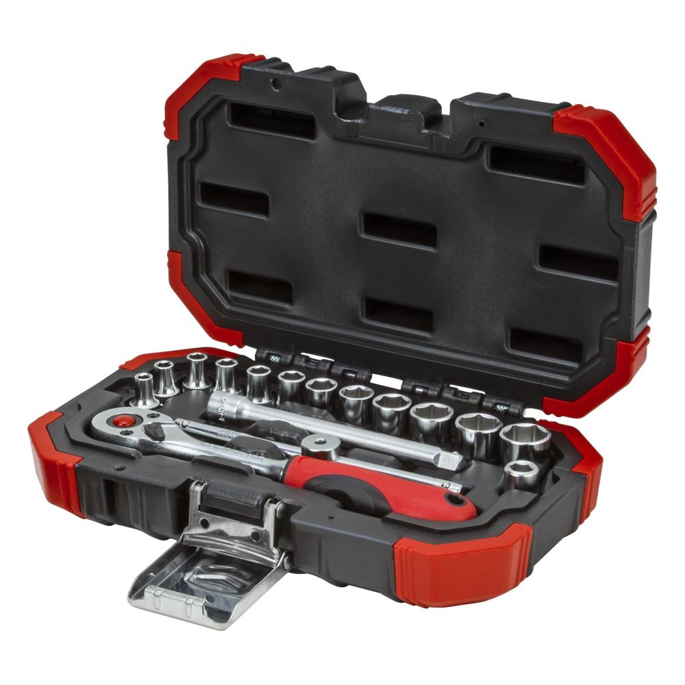 Buy Gedore Red 1/4″ Drive Socket set 4-13mm 16pcs from Power Tool Services - Image 2 | Best Price