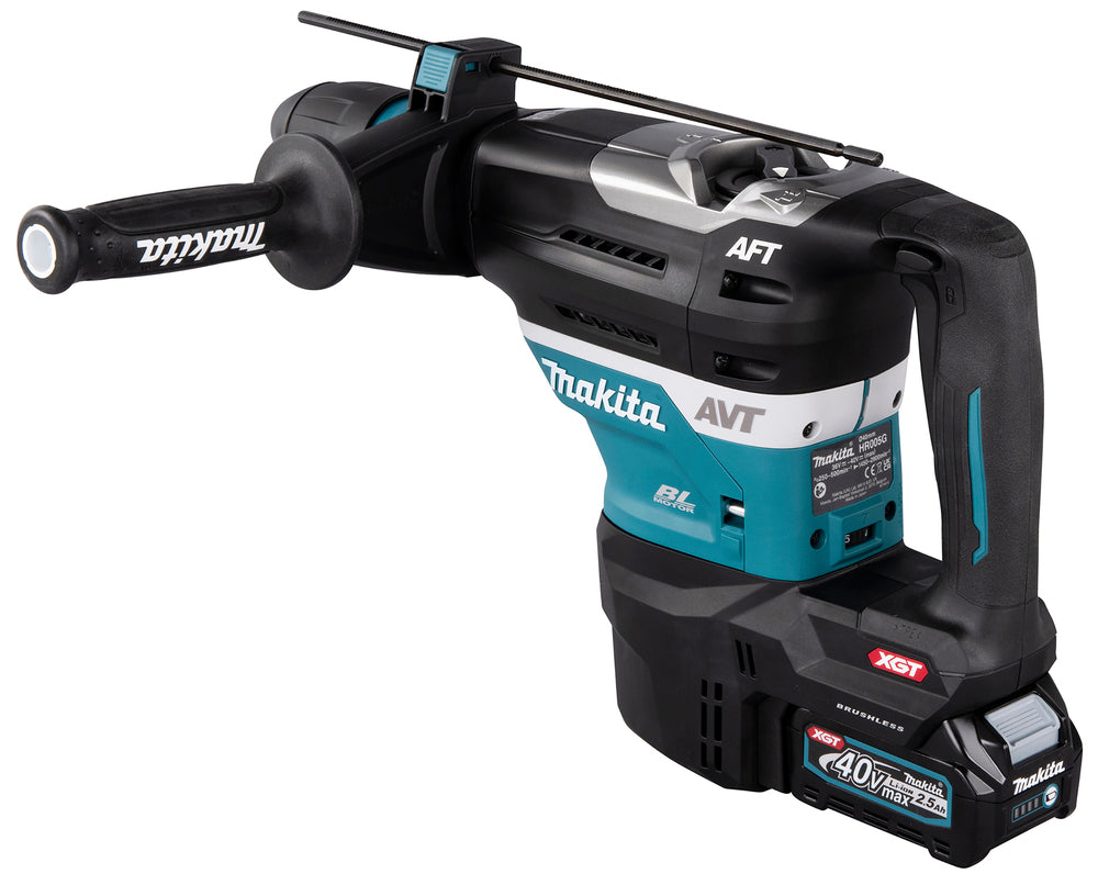Makita 80V Max XGT Cordless 40mm SDS-Max Rotary Hammer HR005GZ 3 - Power Tool Services