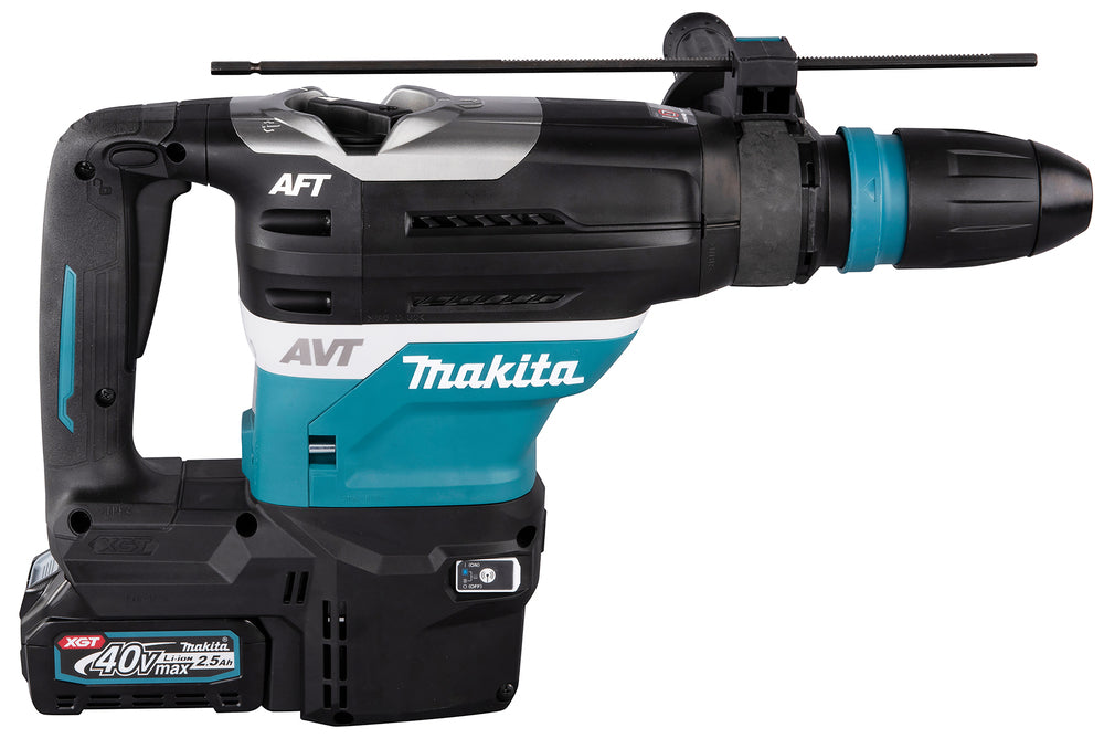 Makita 80V Max XGT Cordless 40mm SDS-Max Rotary Hammer HR005GZ 5 - Power Tool Services