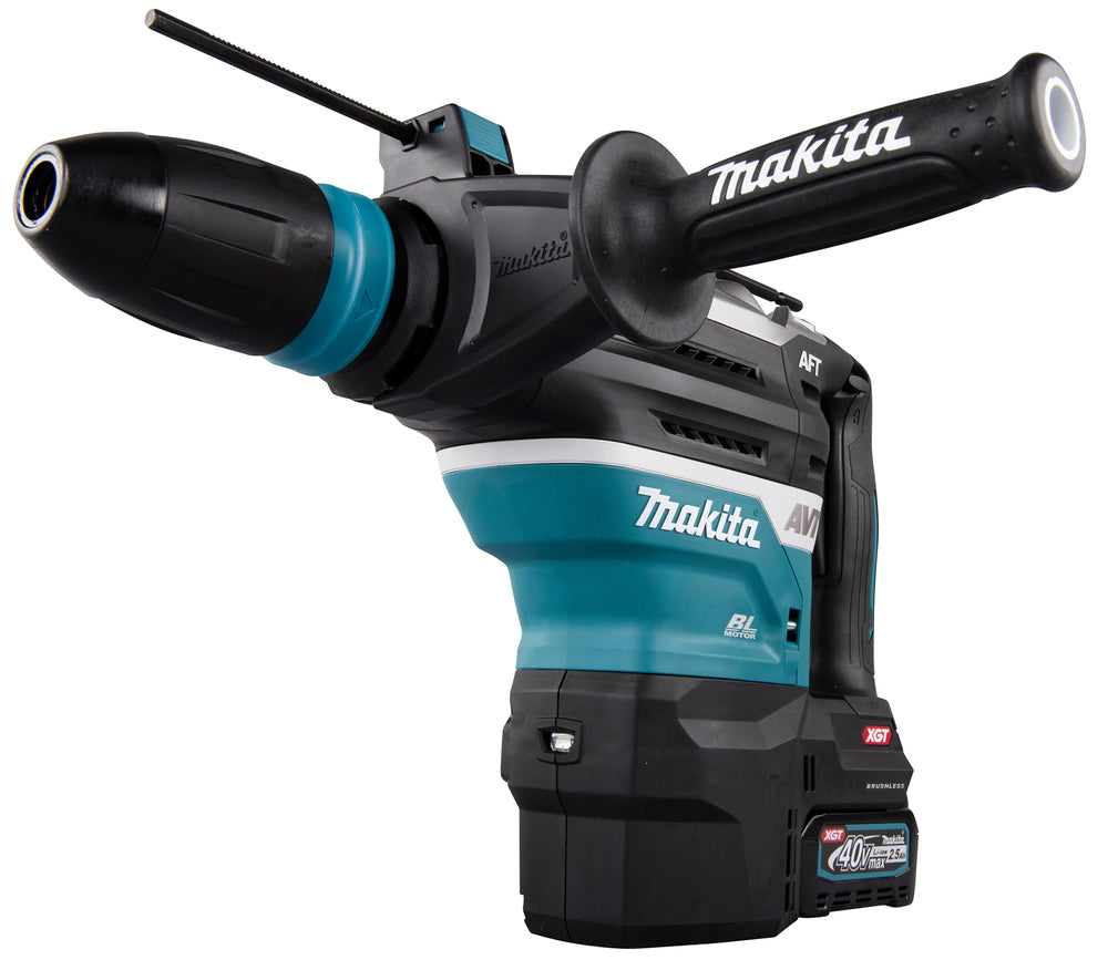 Makita 80V Max XGT Cordless 40mm SDS-Max Rotary Hammer HR005GZ 6 - Power Tool Services