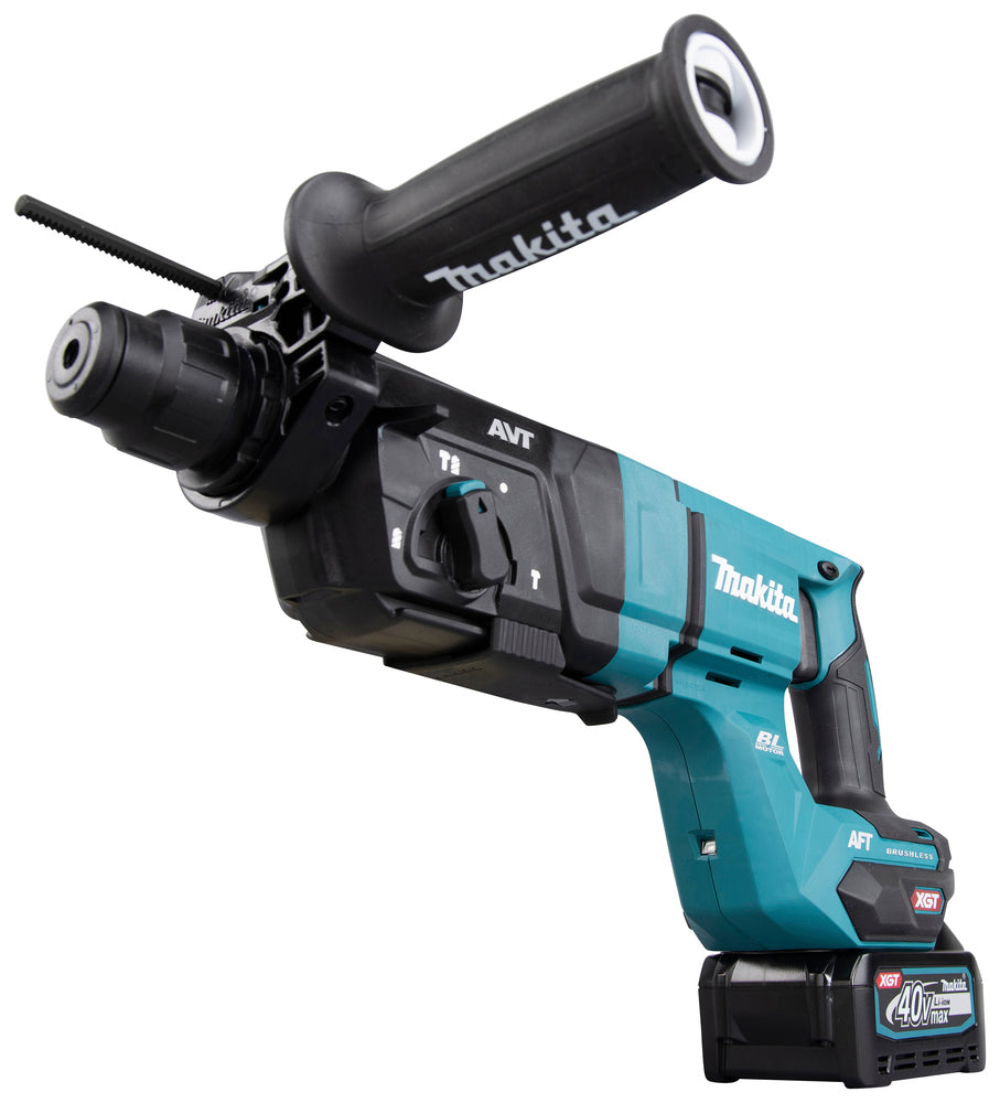 Makita 40V XGT Cordless 28mm SDS-Plus Combination Hammer HR007GZ 5 - Power Tool Services