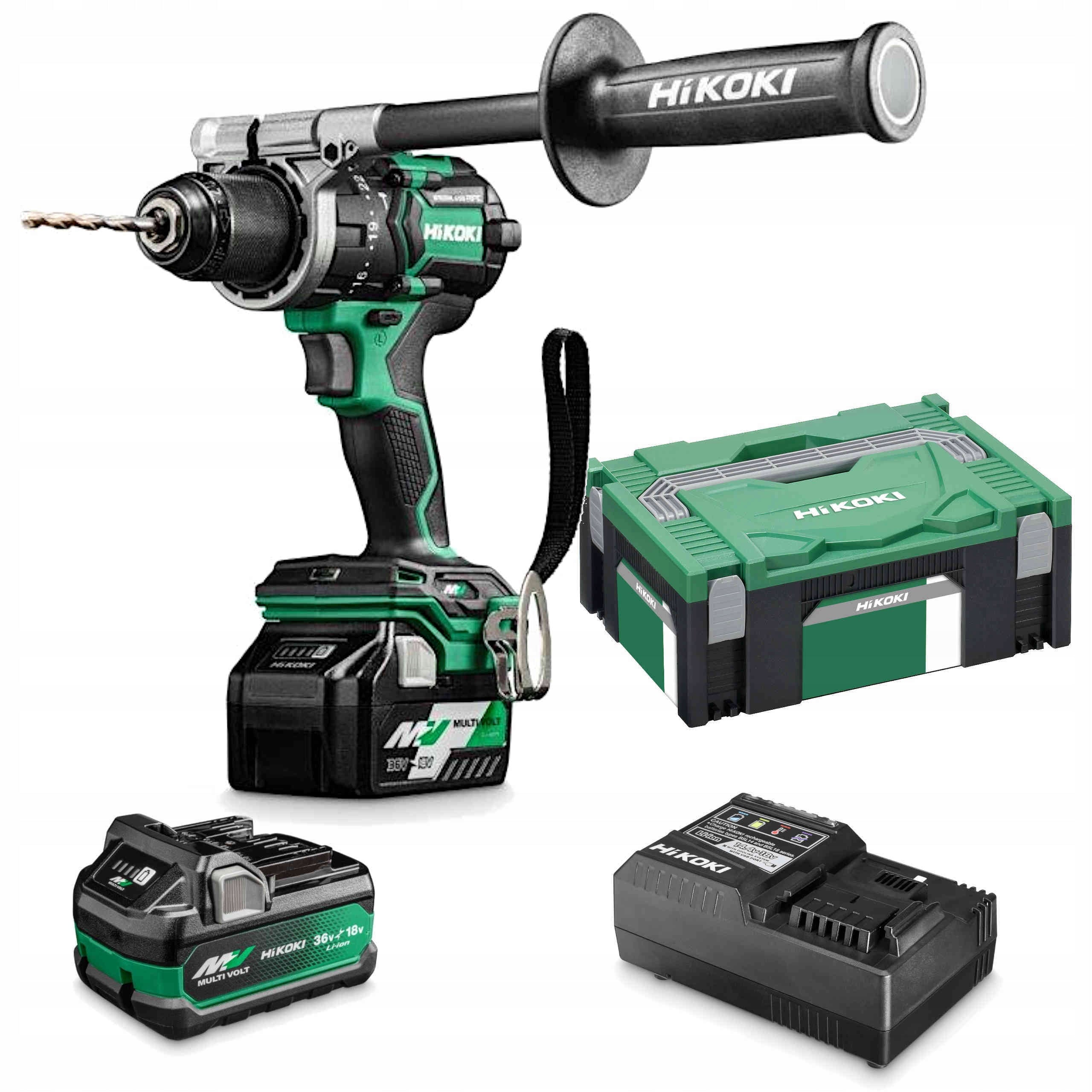 Hikoki 36v Cordless Impact Driver Drill DV36DC 36V - 2.5Ah Set 1 - Power Tool Services