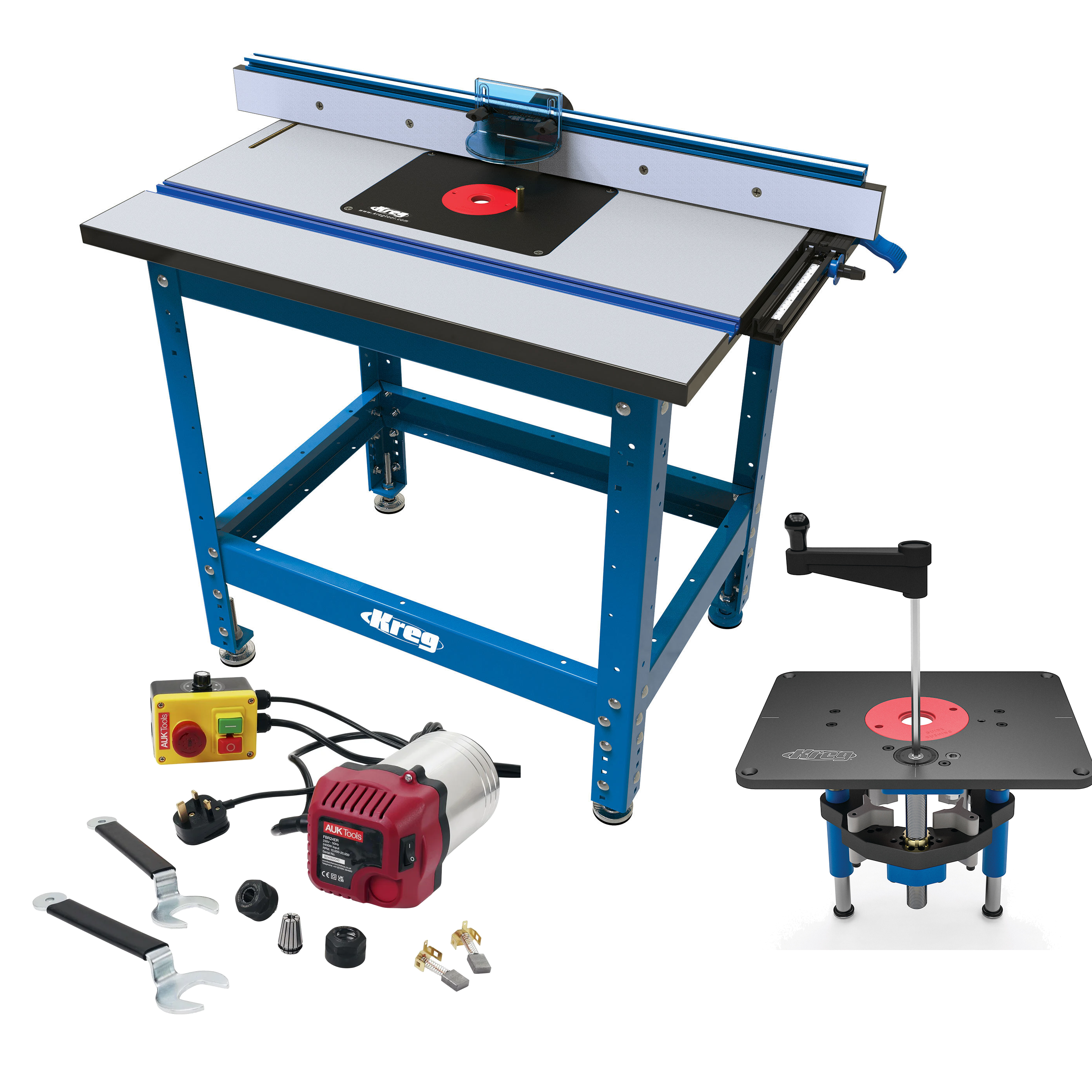 Kreg Precision Router Table Combo with Lift & NVR Router - Power Tool Services