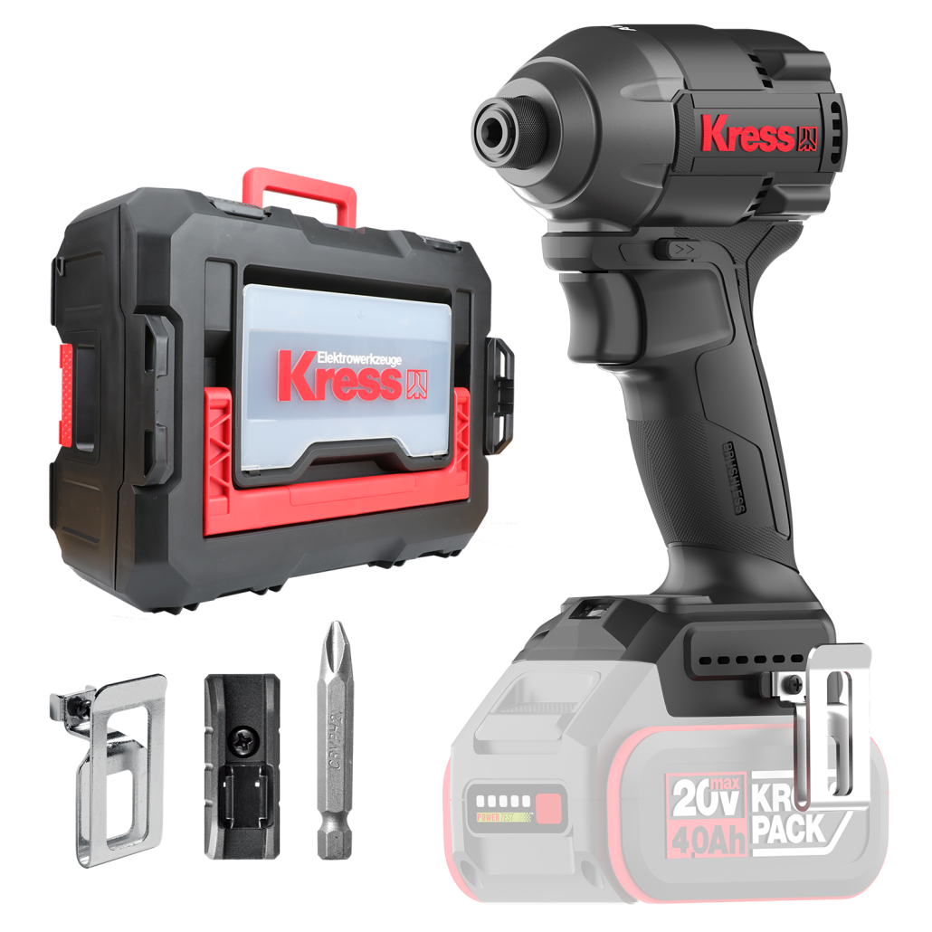 Buy Kress | Cordless Brushless Impact Driver 20V 230Nm | KUB61.91 from Power Tool Services - Image 1 | Best Price