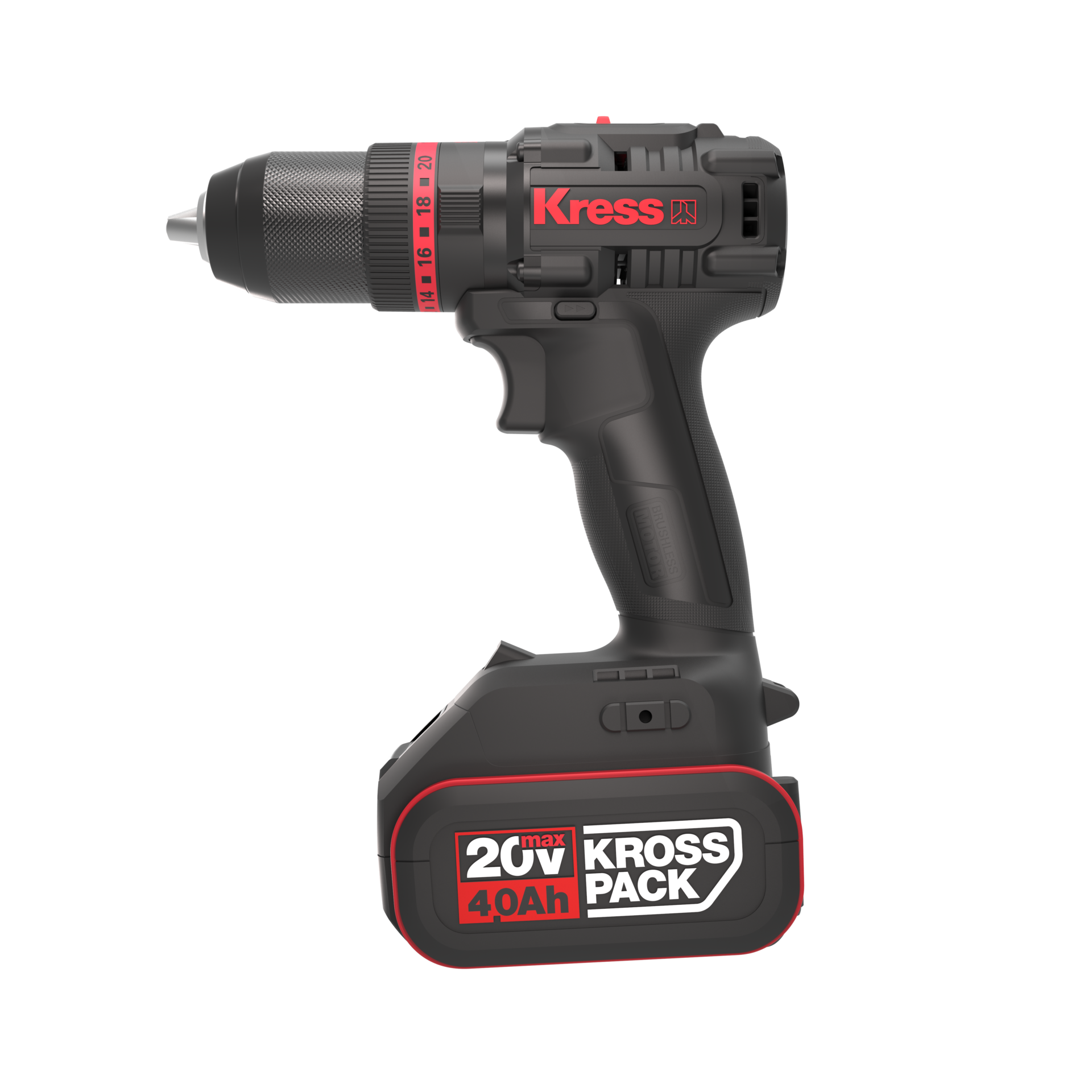 Buy Kress | Cordless Brushless Hammer Drill 20V | KUC35 from Power Tool Services - Image 2 | Best Price