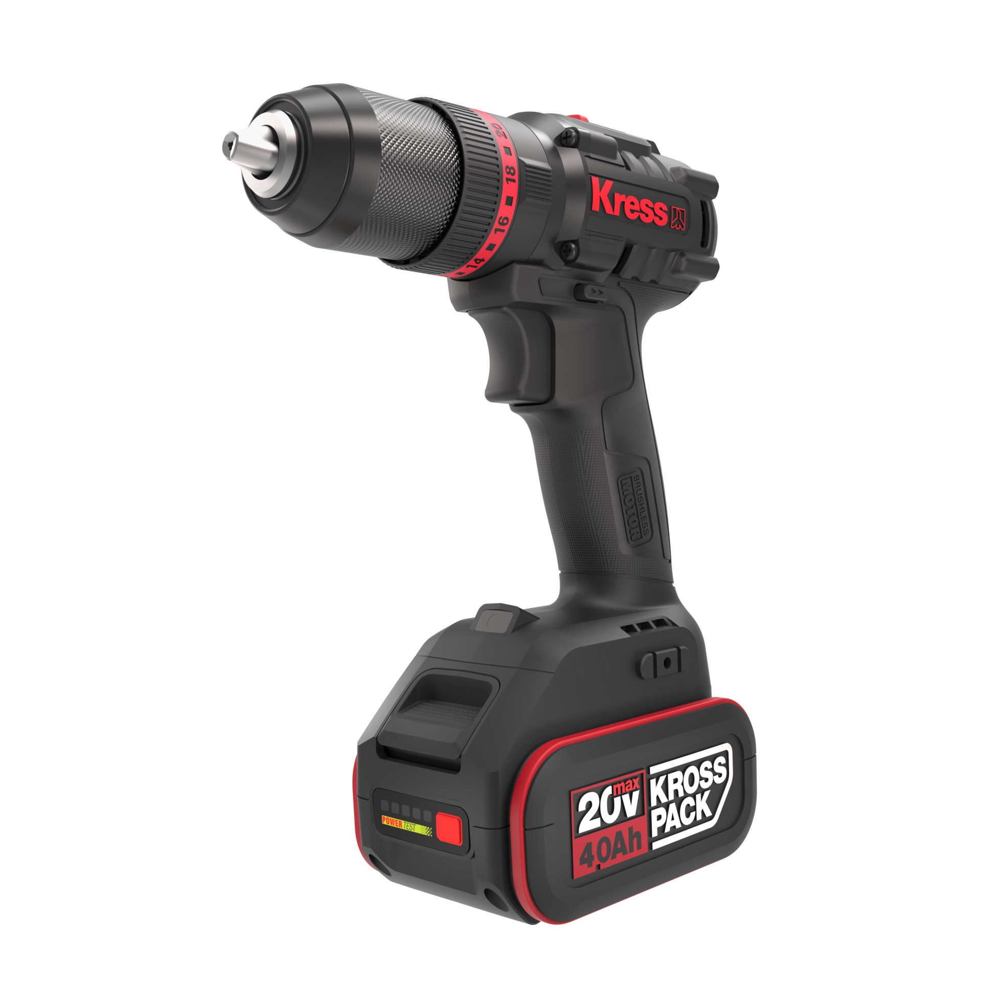 Buy Kress | Cordless Brushless Hammer Drill 20V | KUC30 from Power Tool Services - Image 10 | Best Price