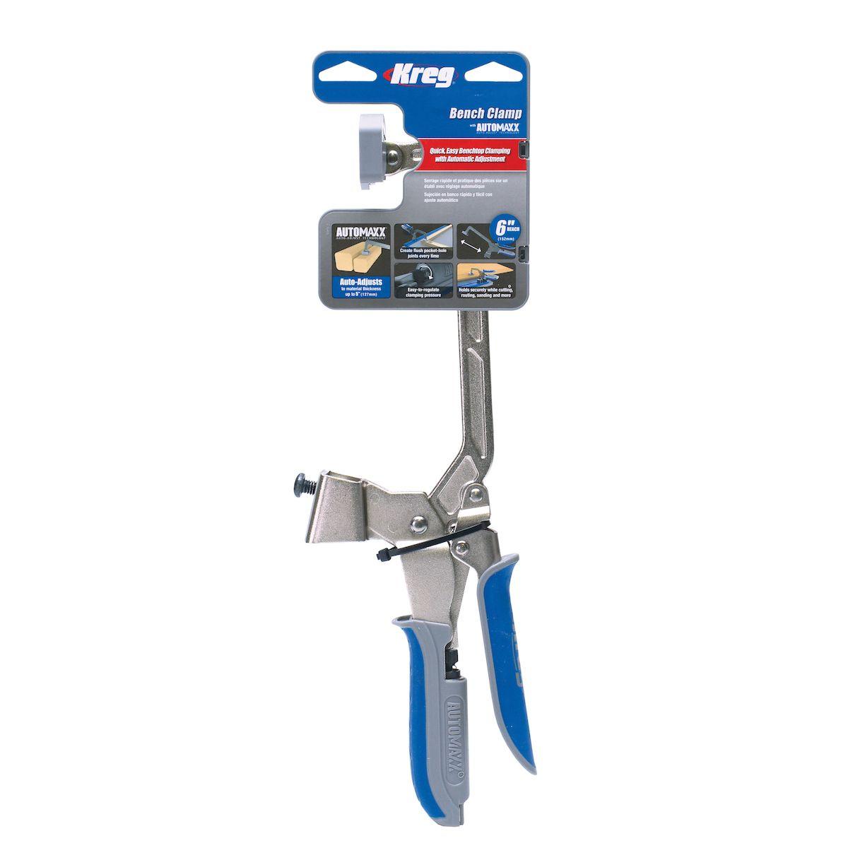 Buy Kreg 152Mm 6' Bench Clamp With Automax KBC6 from Power Tool Services - Image 1 | Best Price